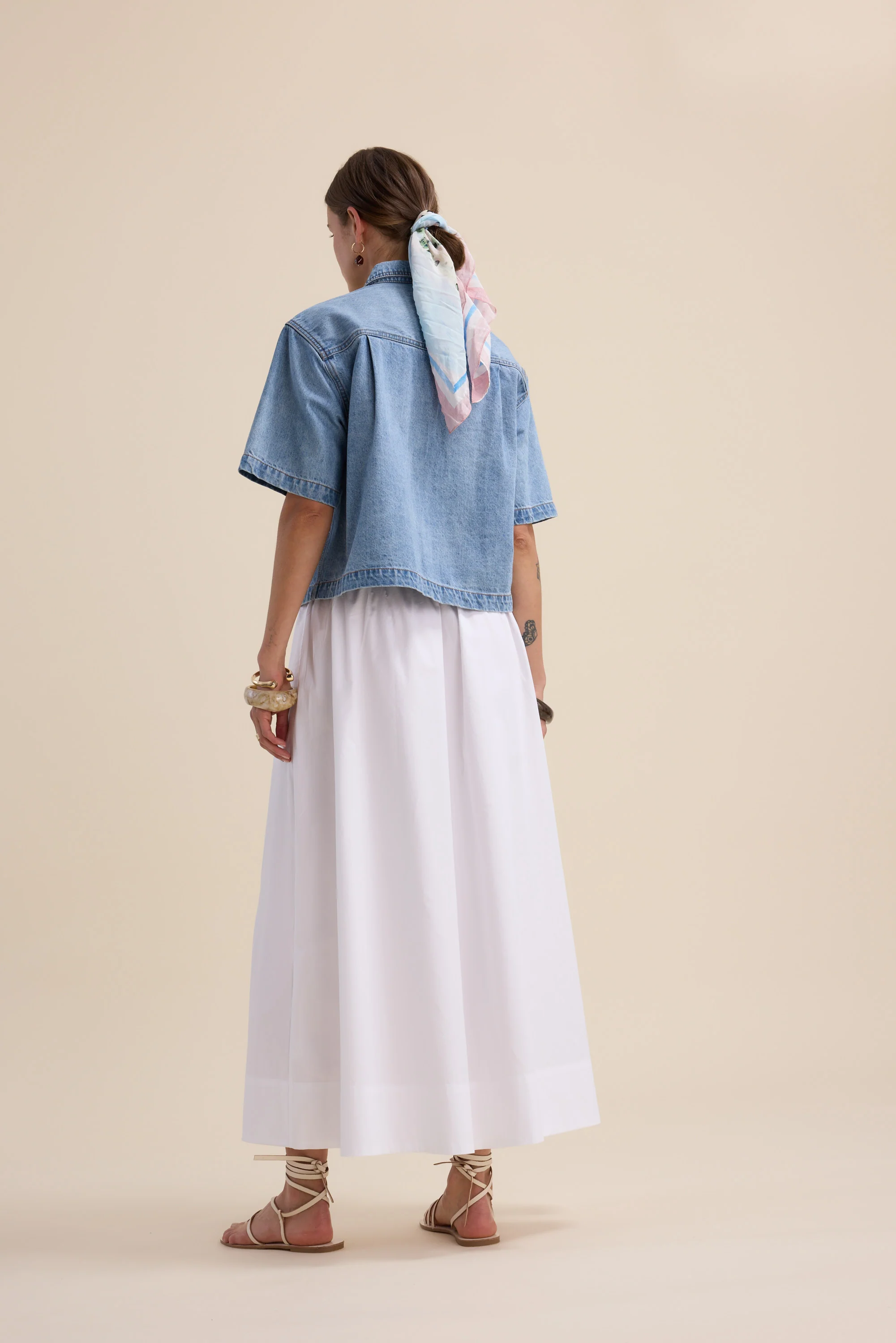 The Everyday Poplin Skirt - Image 6