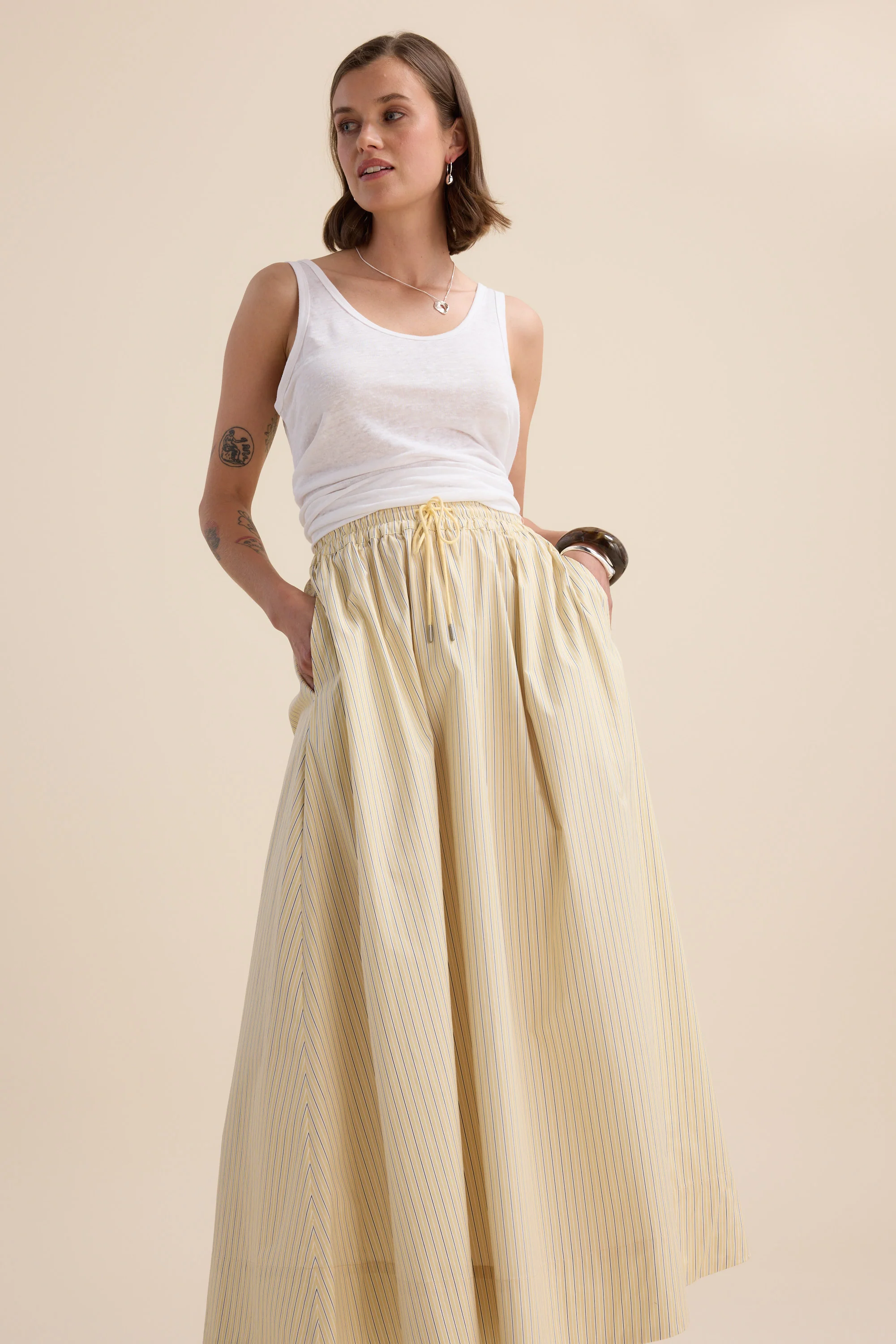The Everyday Poplin Skirt - Image 3