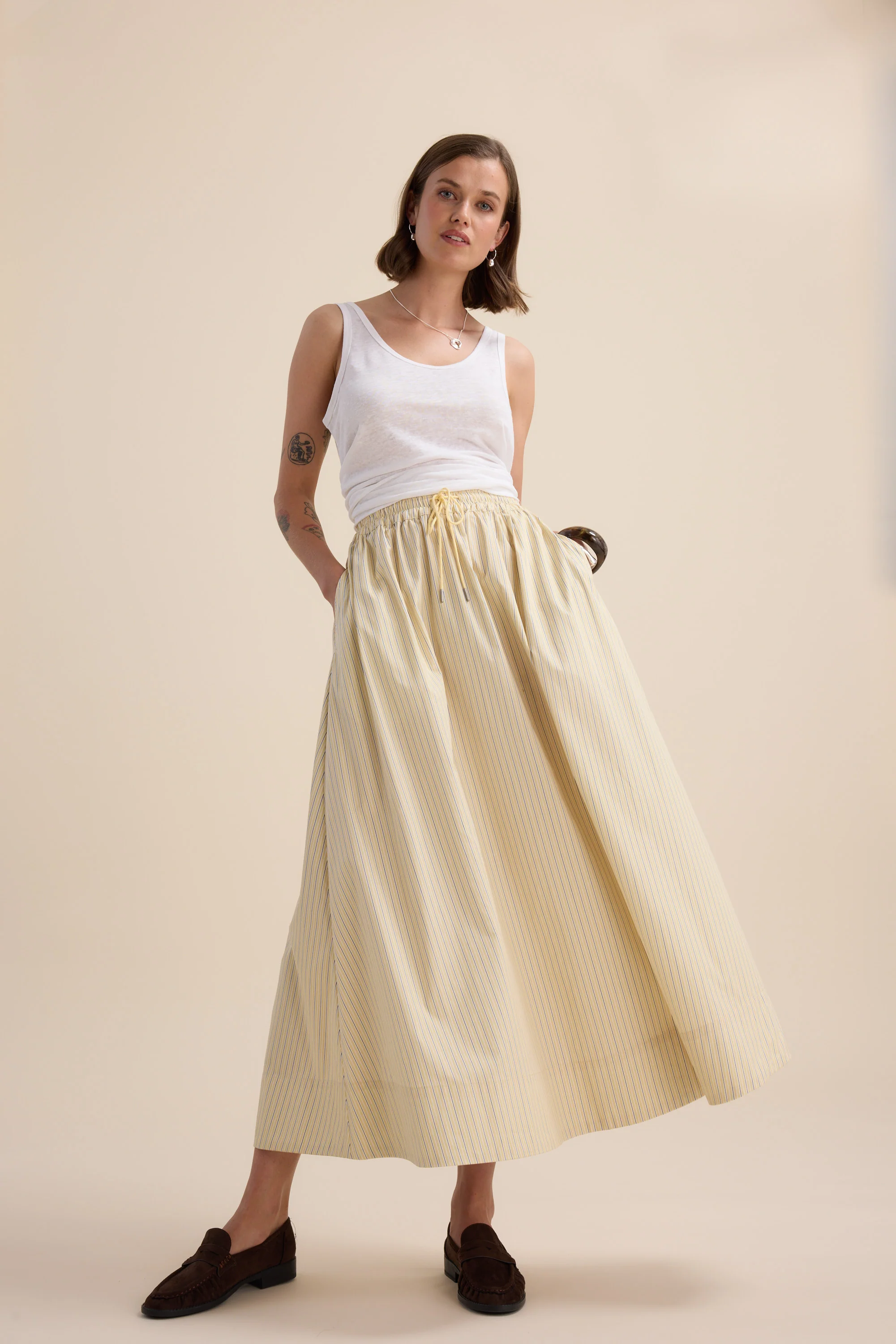 The Everyday Poplin Skirt - Image 6