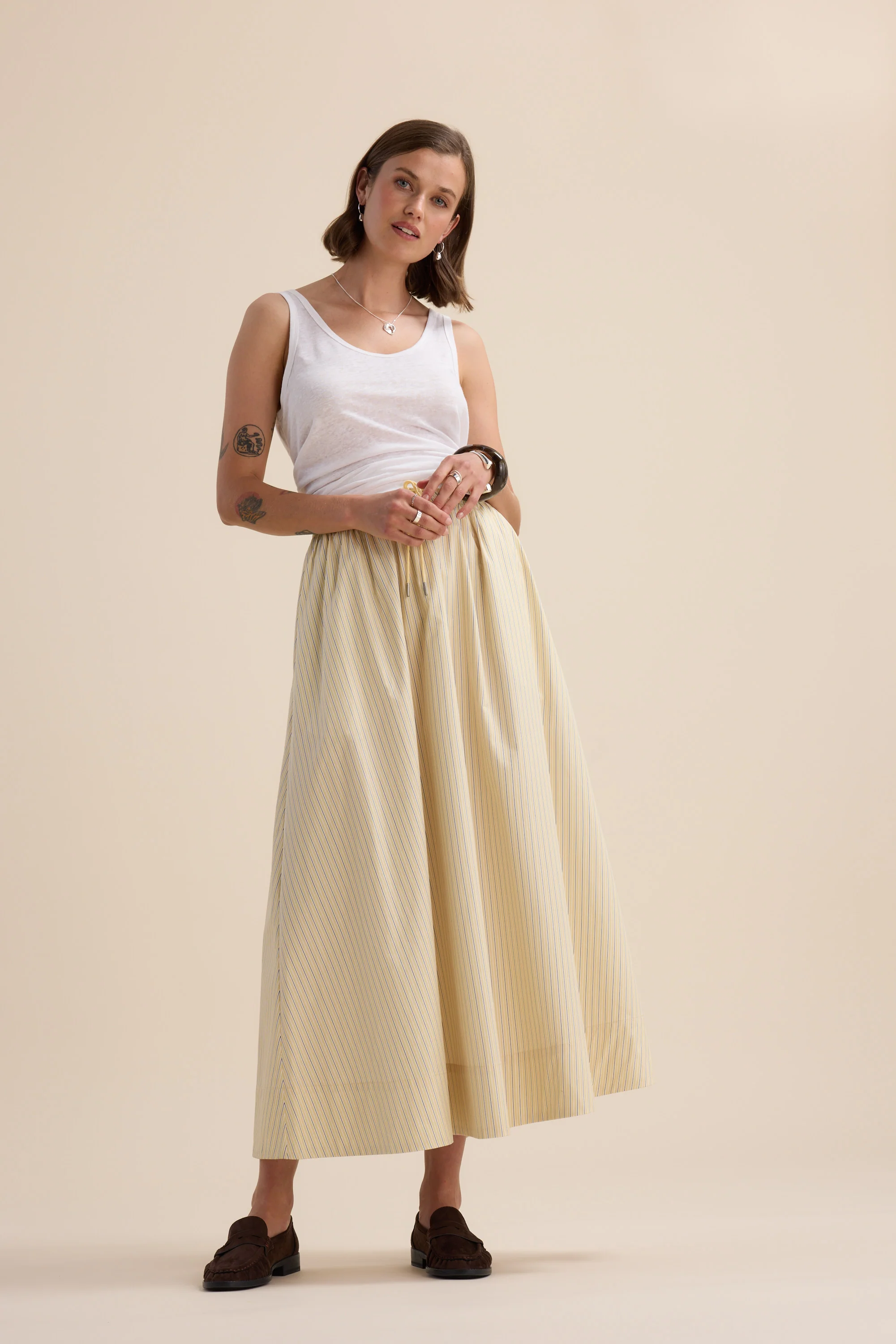 The Everyday Poplin Skirt - Image 7