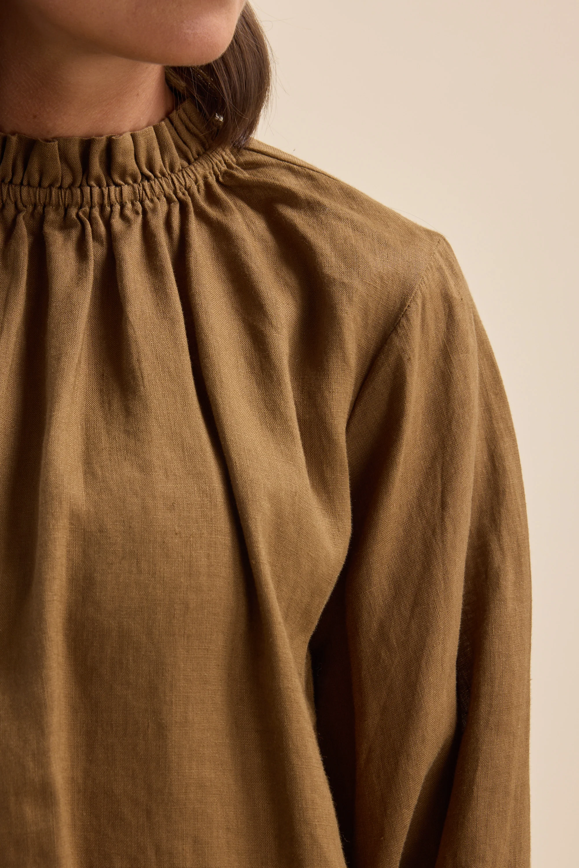 The Frill Detail Long Sleeve Blouse - Image 7