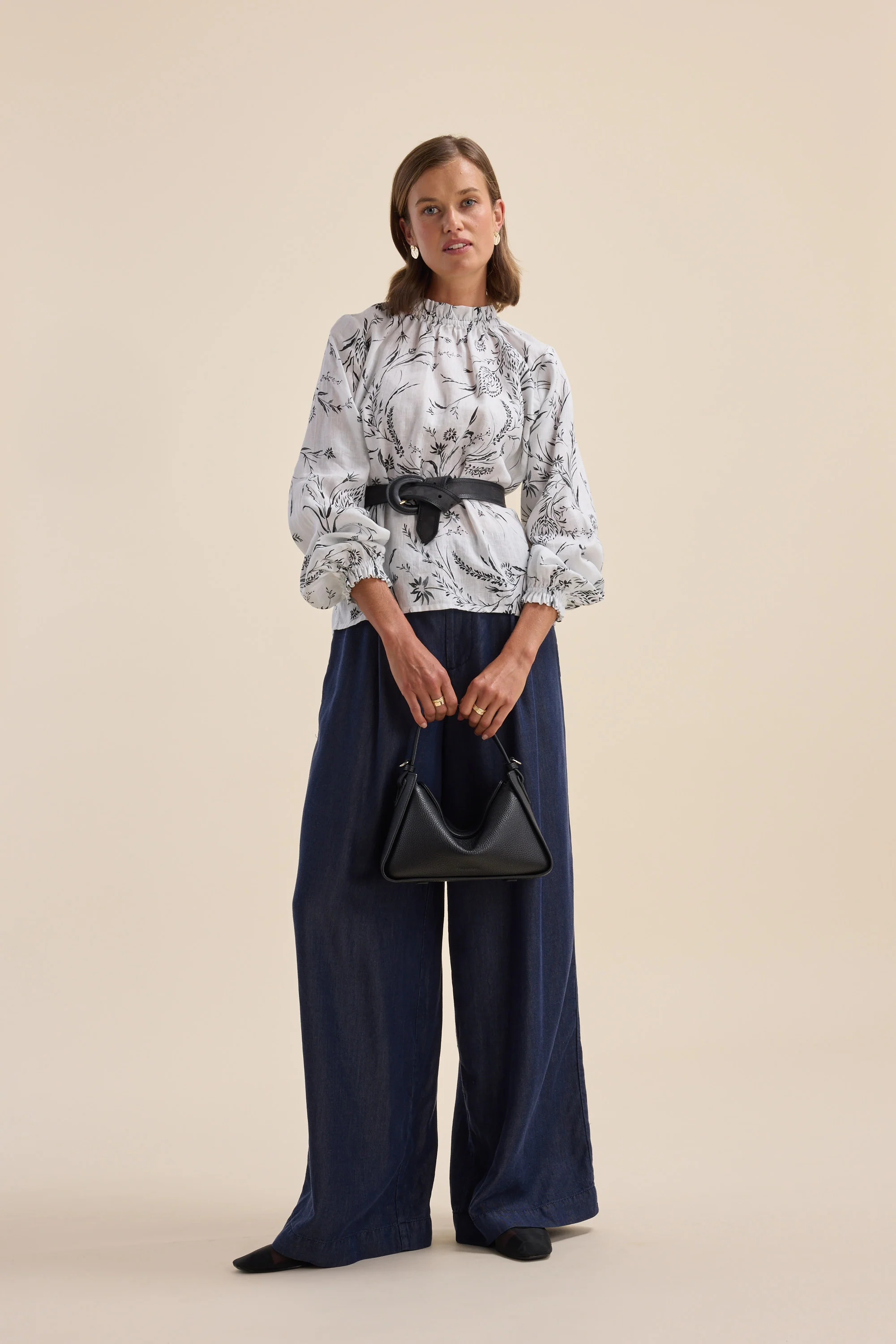 The Frill Detail Long Sleeve Blouse - Image 4
