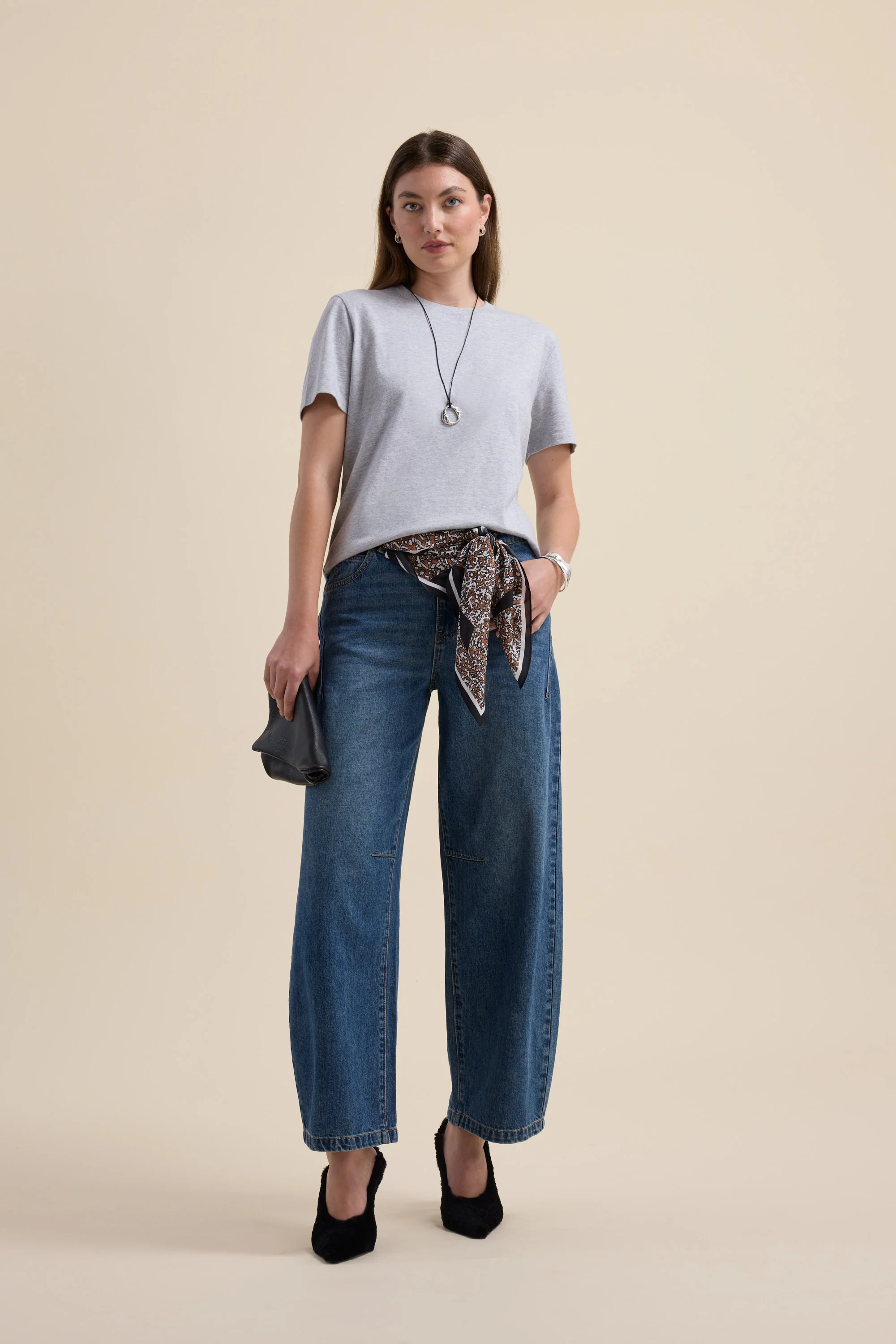The Good Earth Cotton Crew Tee - Image 2