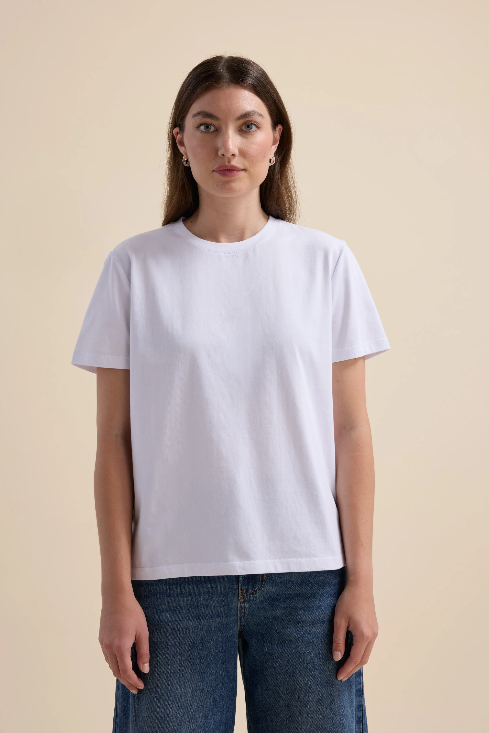 The Good Earth Cotton Crew Tee - Image 3