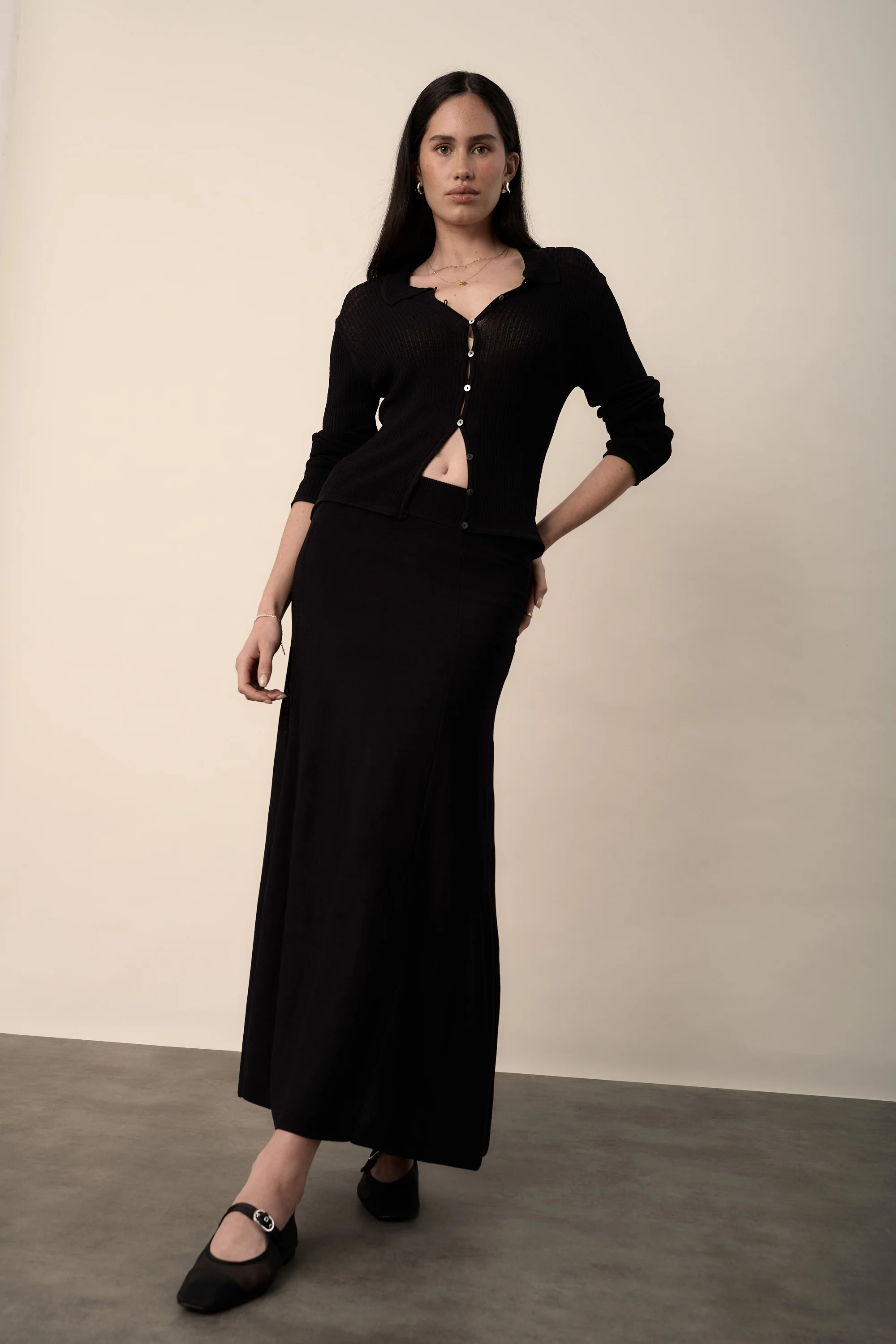 The Knitted Maxi Skirt - Image 4