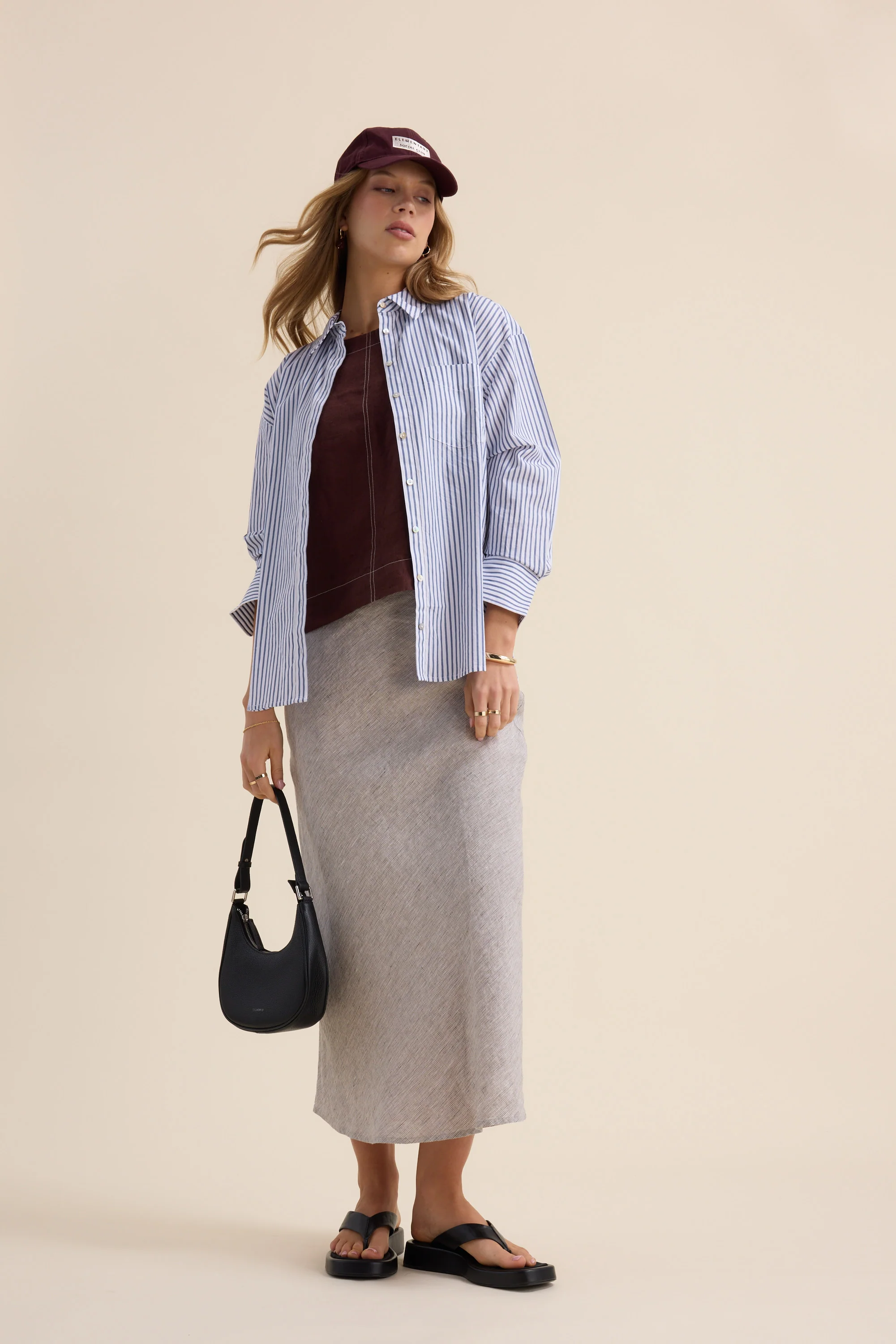 The Linen Slip Skirt - Image 3
