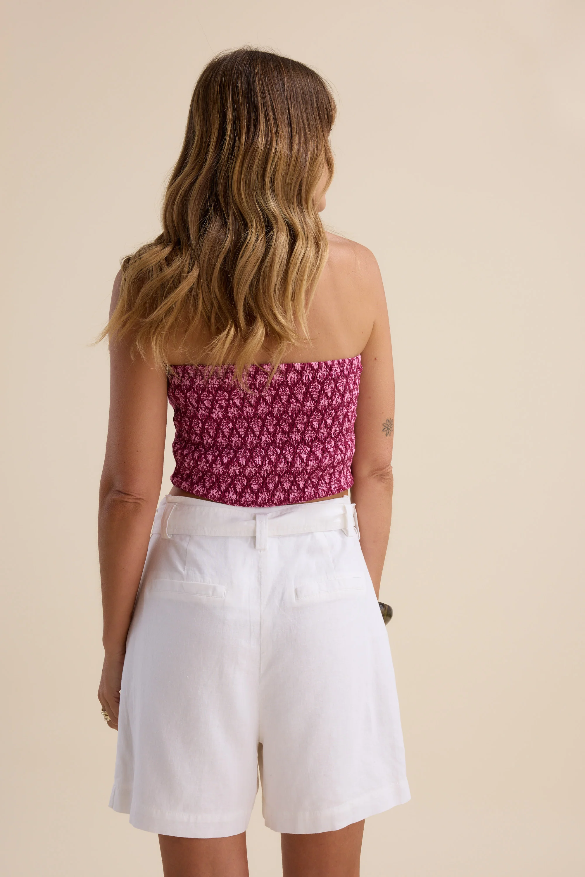The Linen Studio Belted Short - Image 6