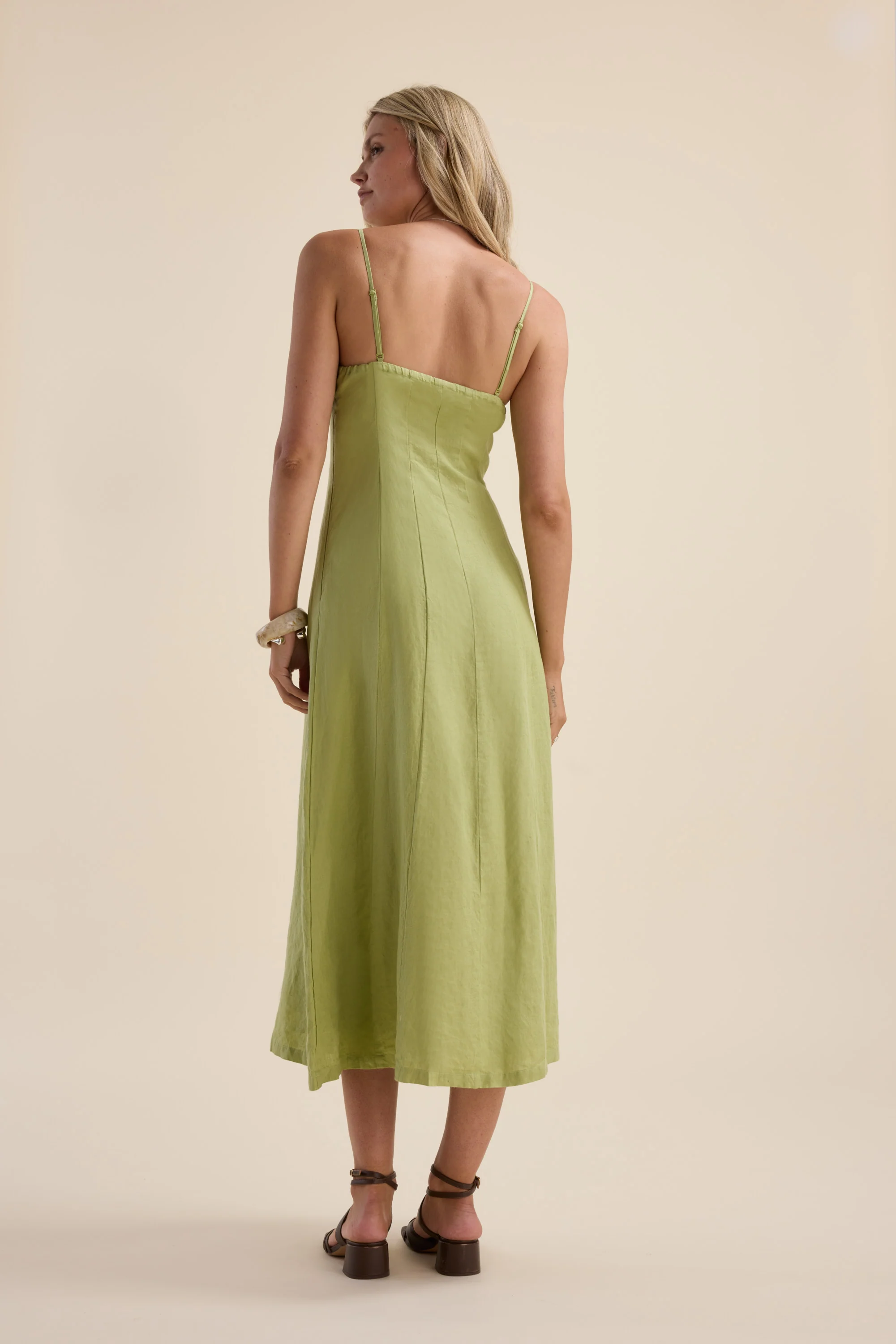 The Linen Studio Strapless Dress - Image 7