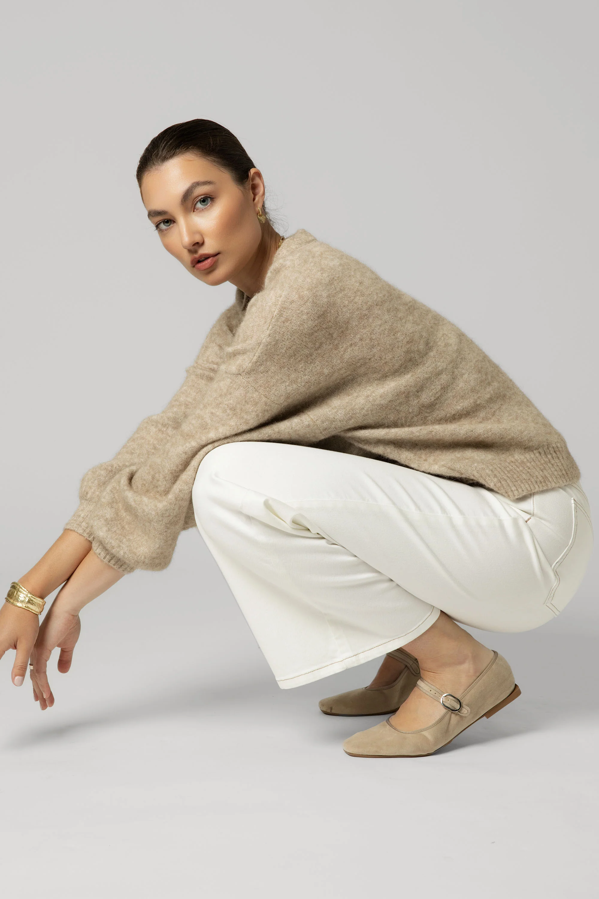 The Luxe Whisper Crew Neck Sweater - Image 4