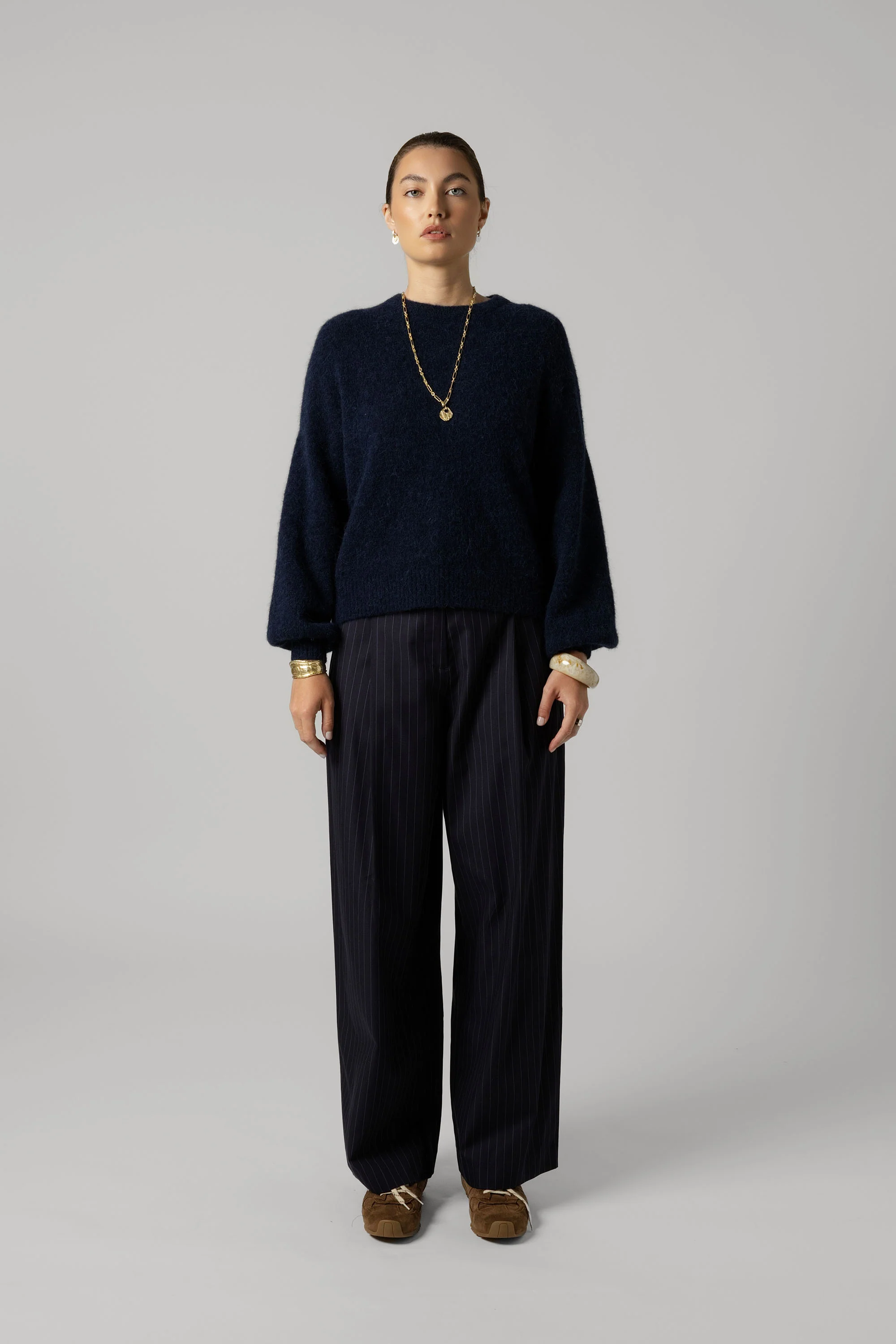 The Luxe Whisper Crew Neck Sweater - Image 2