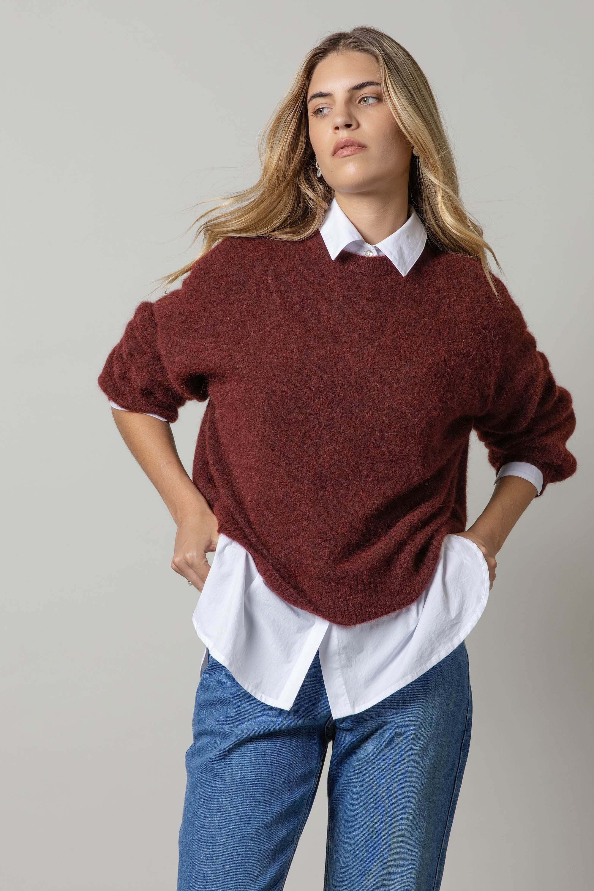 The Luxe Whisper Crew Neck Sweater - Image 4