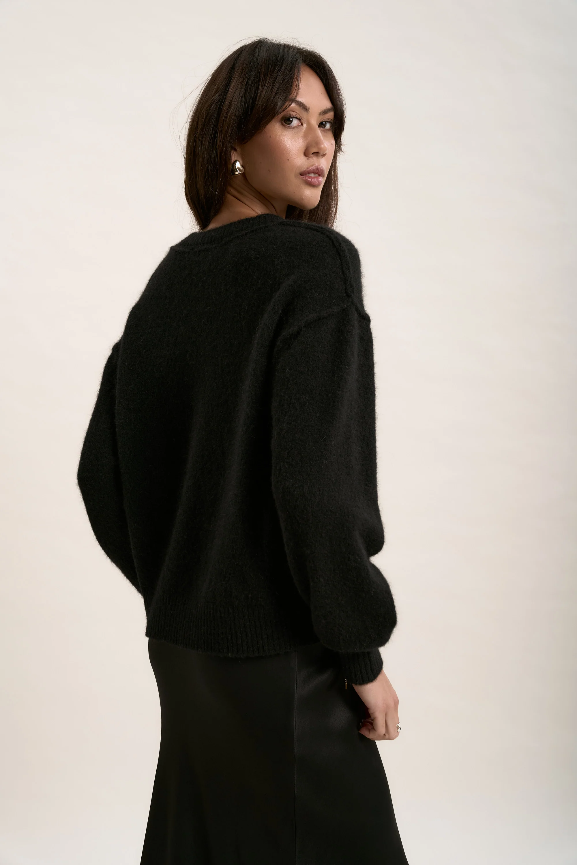 The Luxe Whisper V Neck Sweater - Image 5