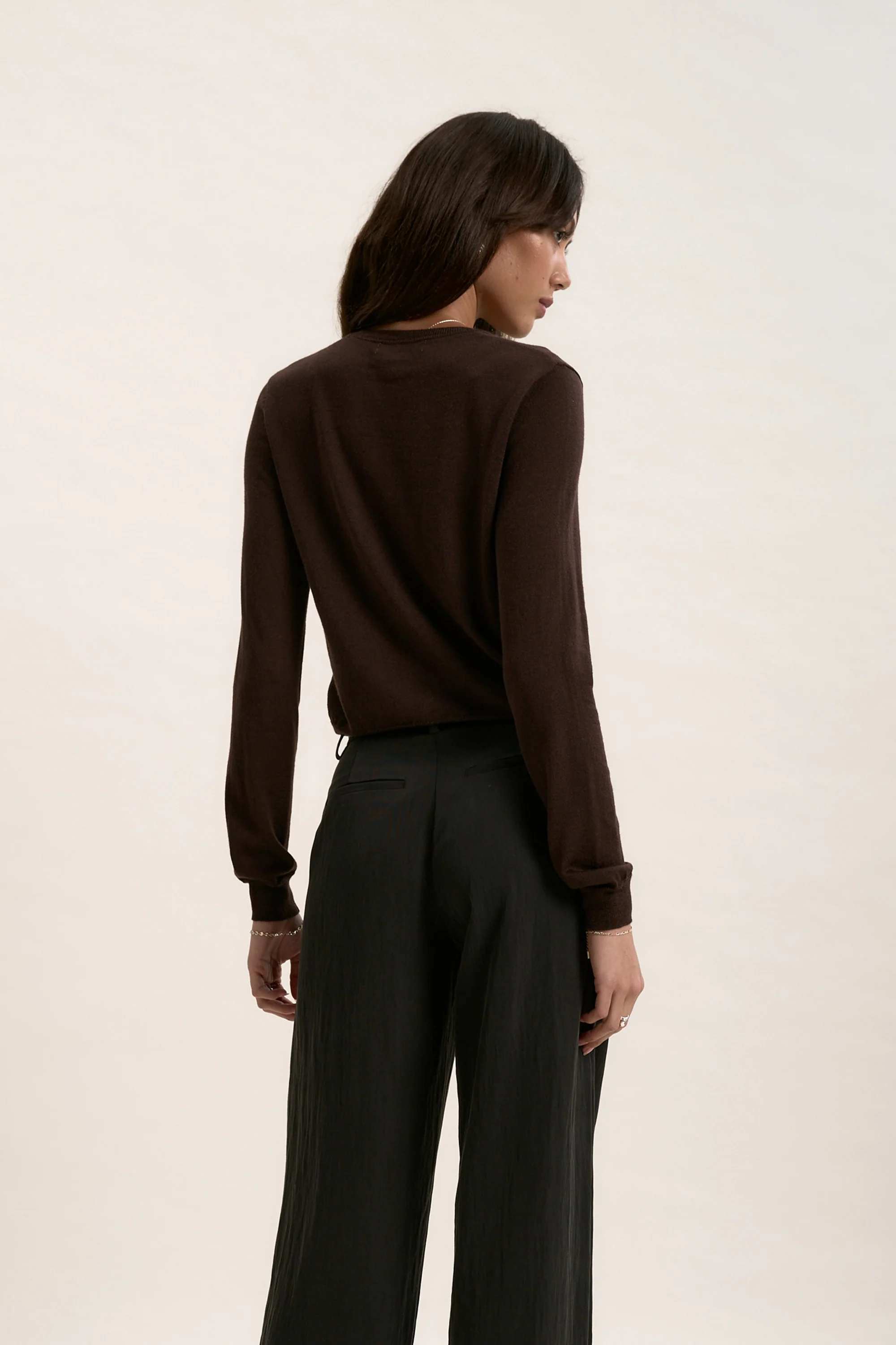 The Merino Silk Cardigan - Image 5