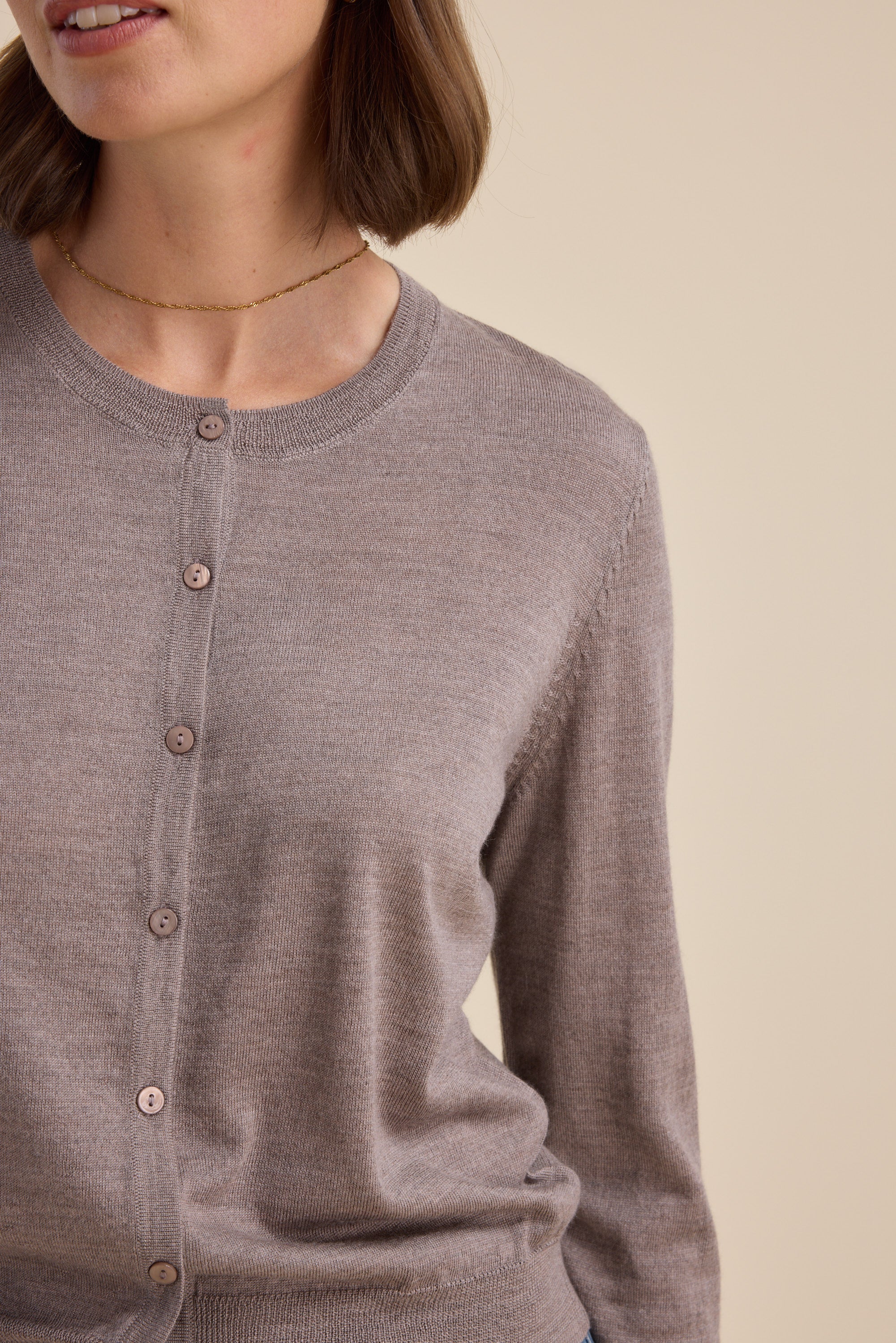 The Merino Silk Cardigan - Image 3