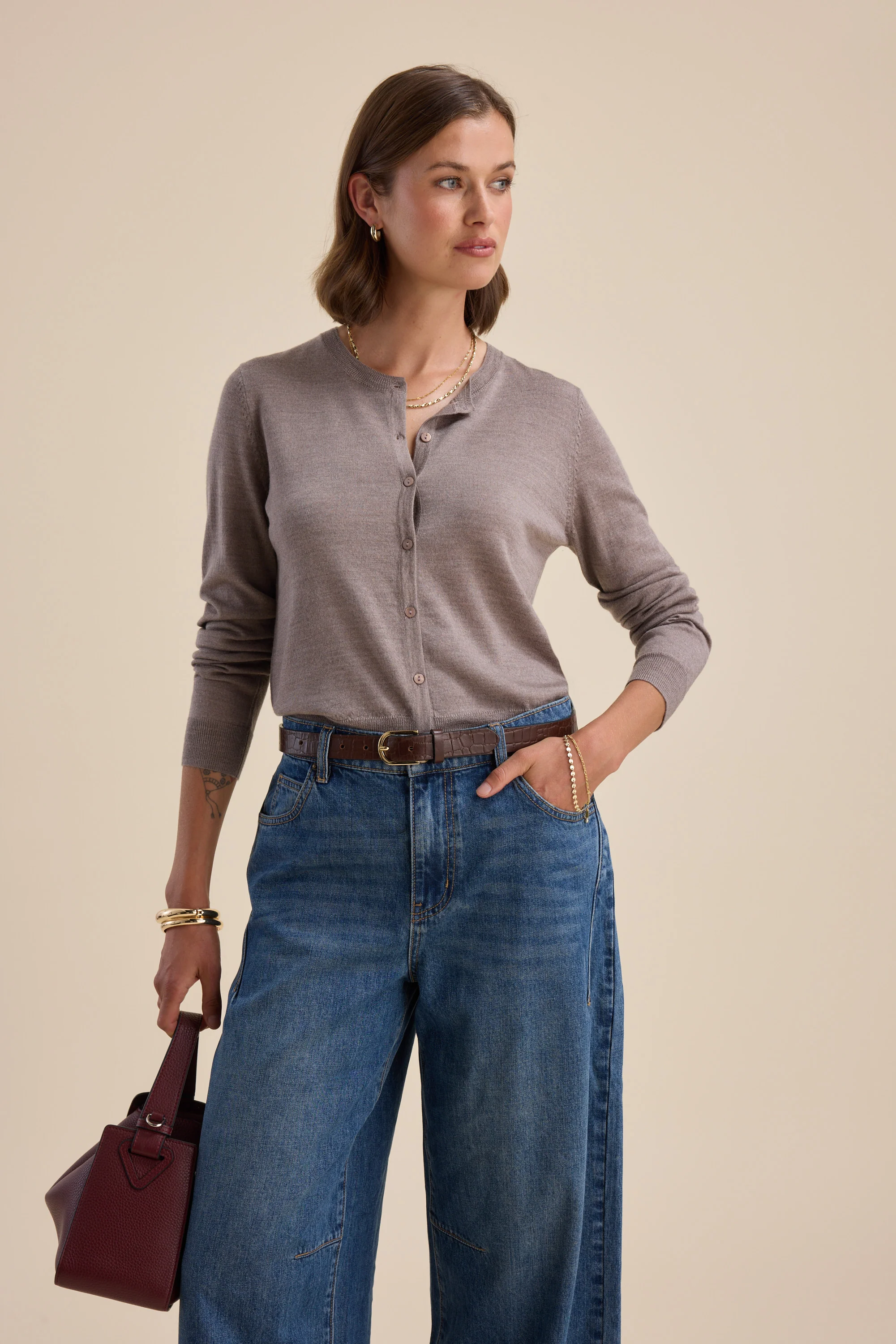 The Merino Silk Cardigan - Image 4