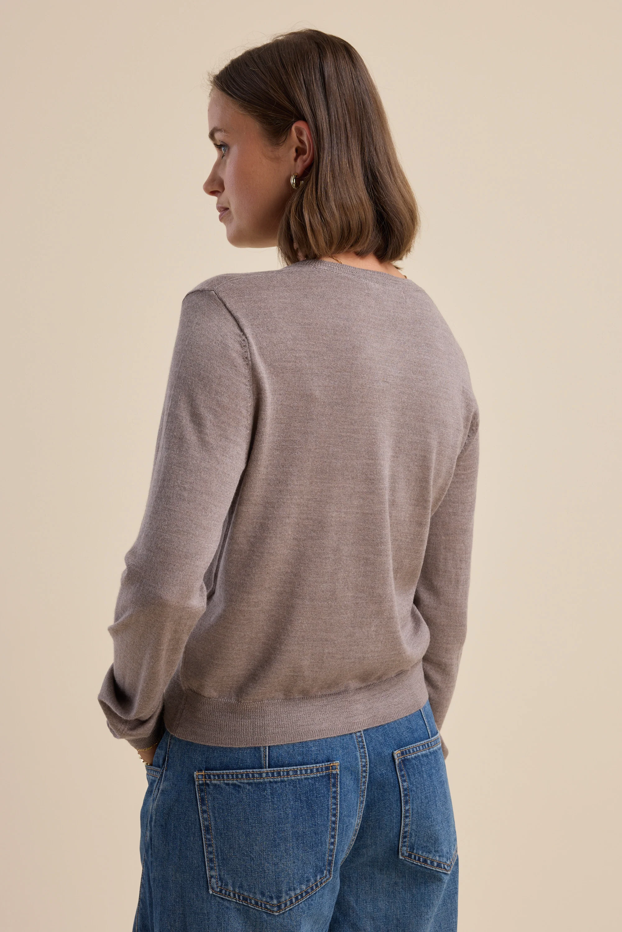 The Merino Silk Cardigan - Image 6