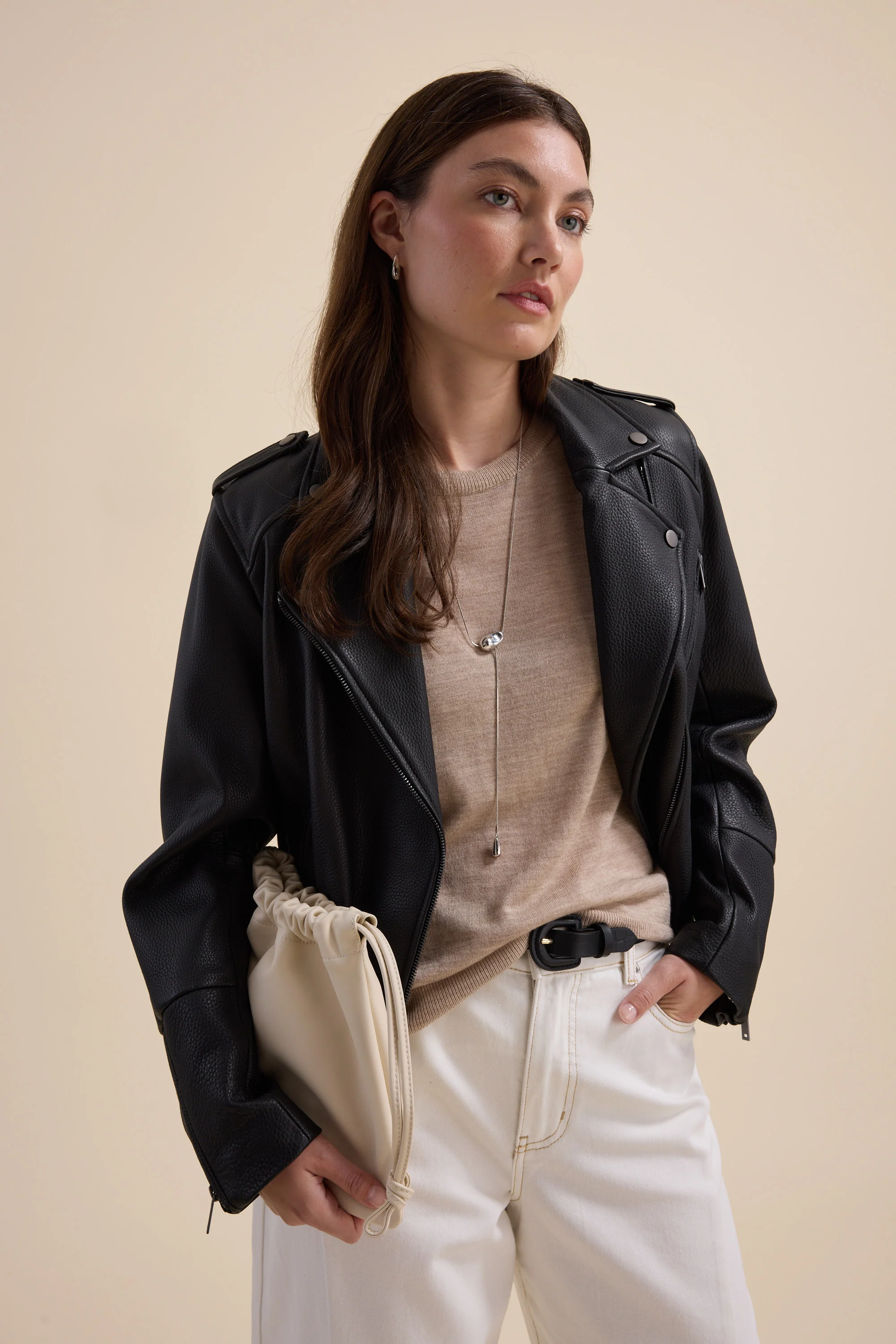 The Merino Silk Knit Tee - Image 3