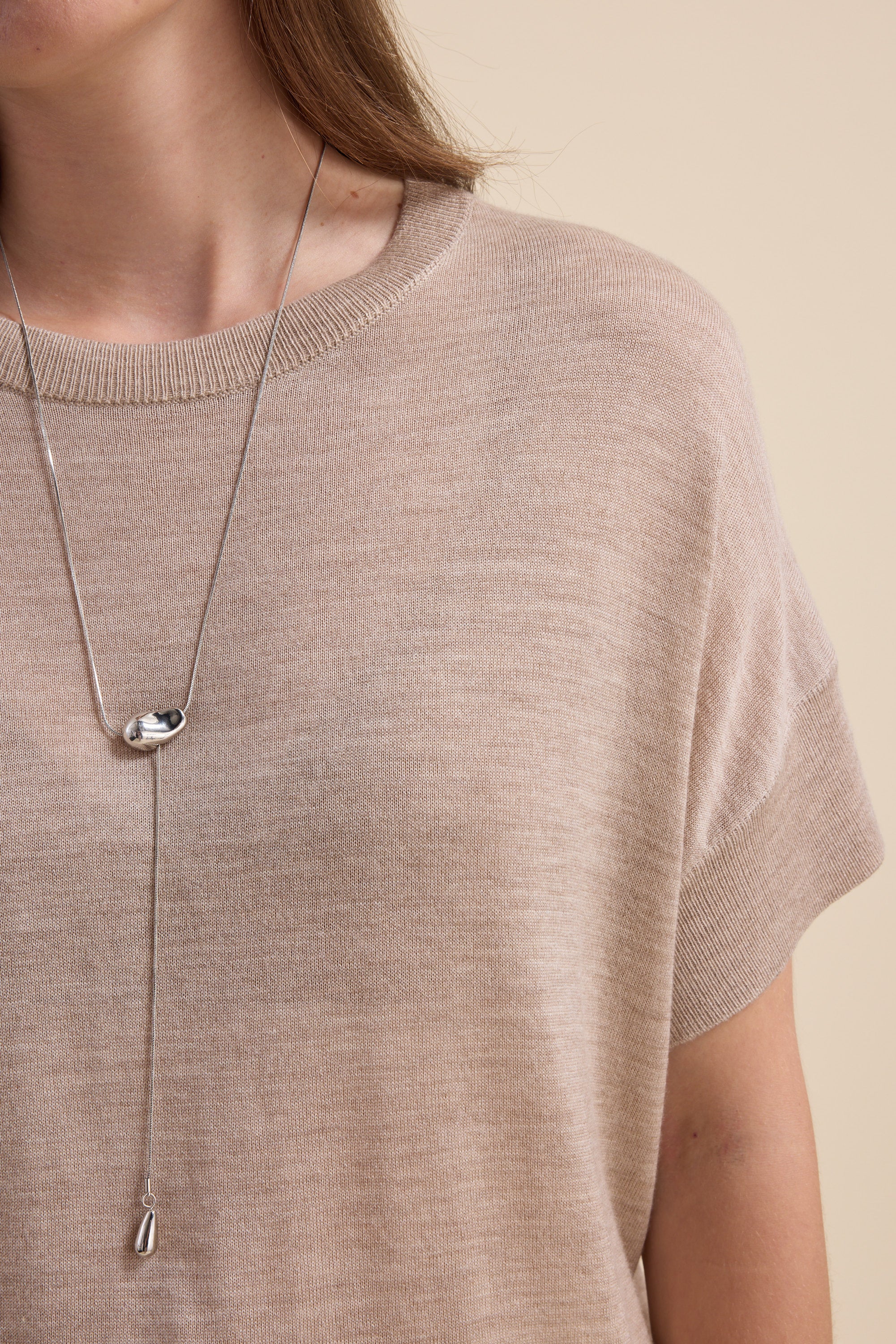 The Merino Silk Knit Tee - Image 5