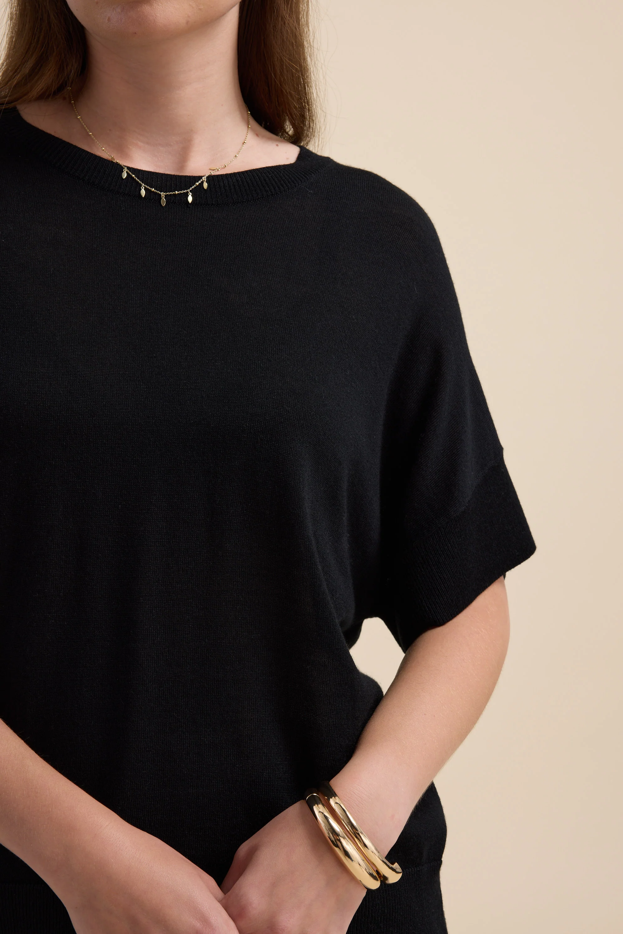 The Merino Silk Knit Tee - Image 5