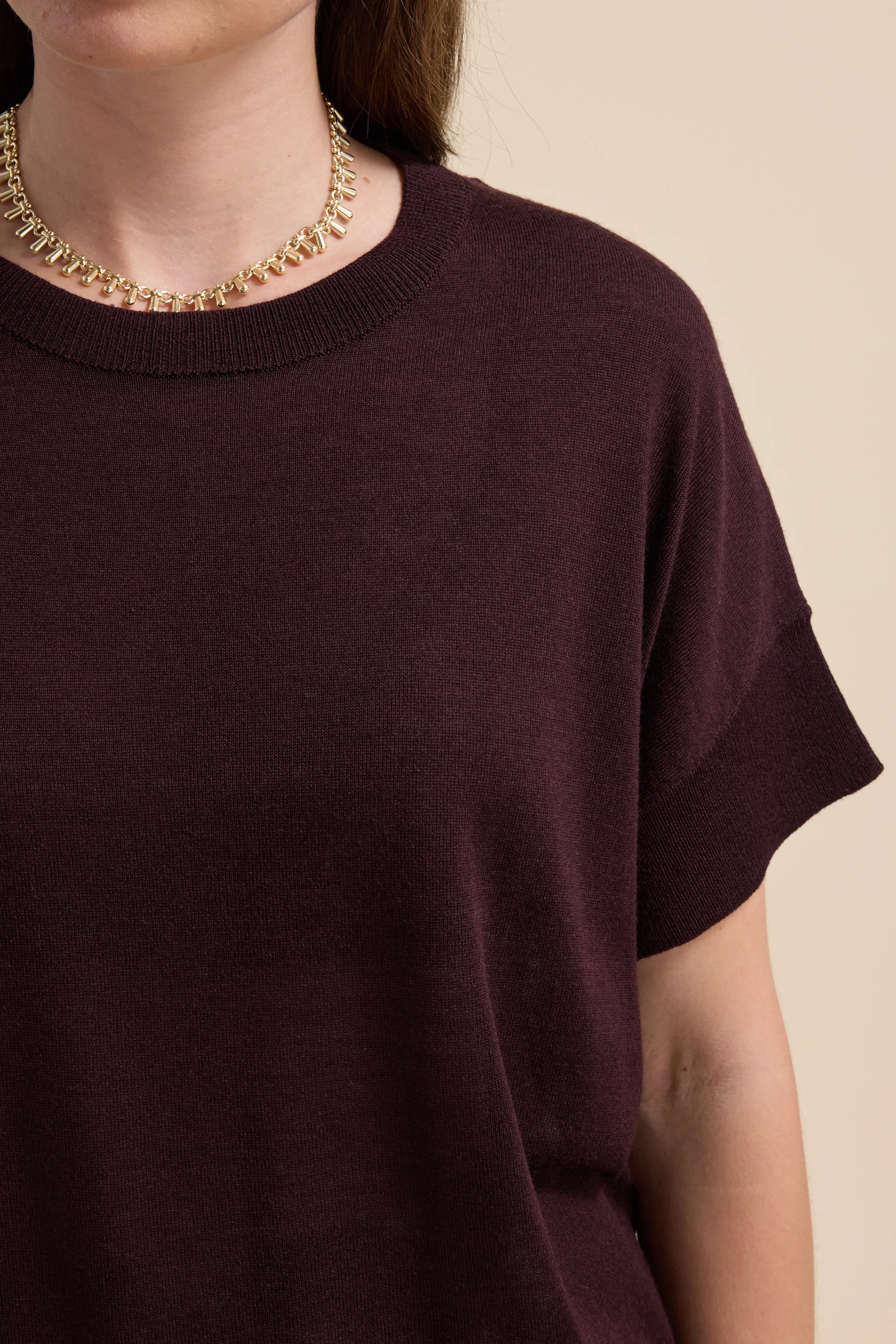 The Merino Silk Knit Tee - Image 3