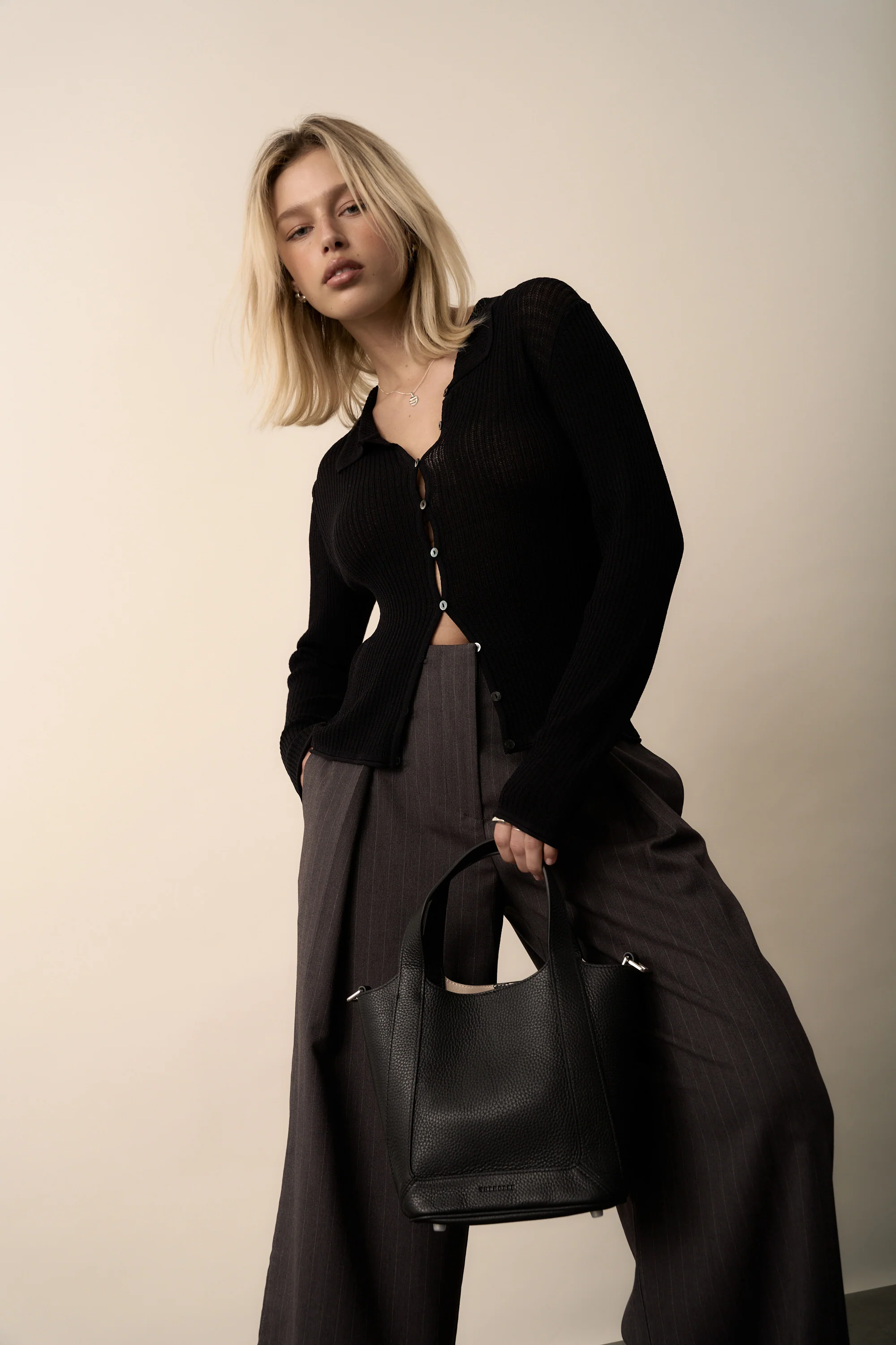 The Mesh Look Cardigan - Image 3