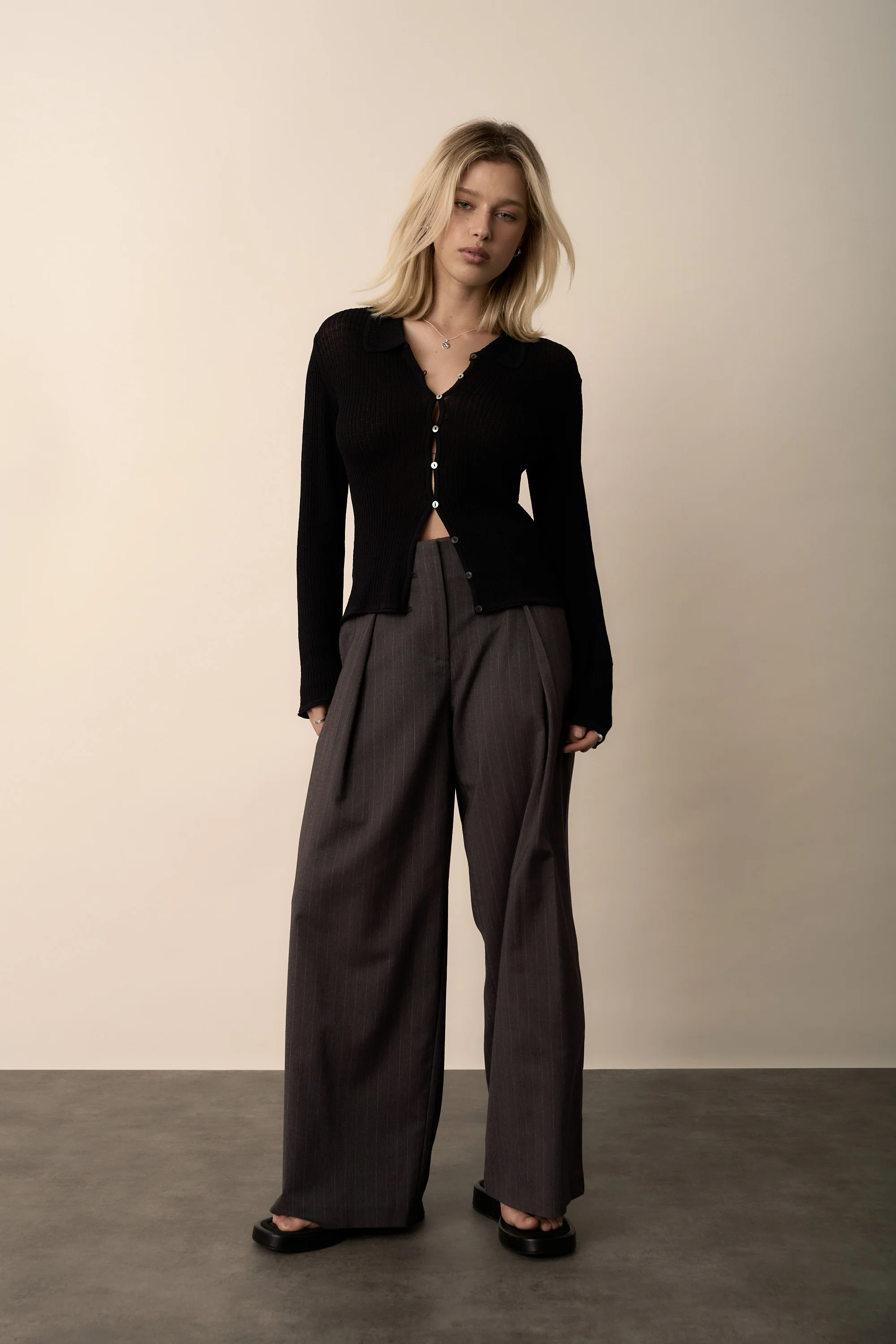 The Mesh Look Cardigan - Image 4