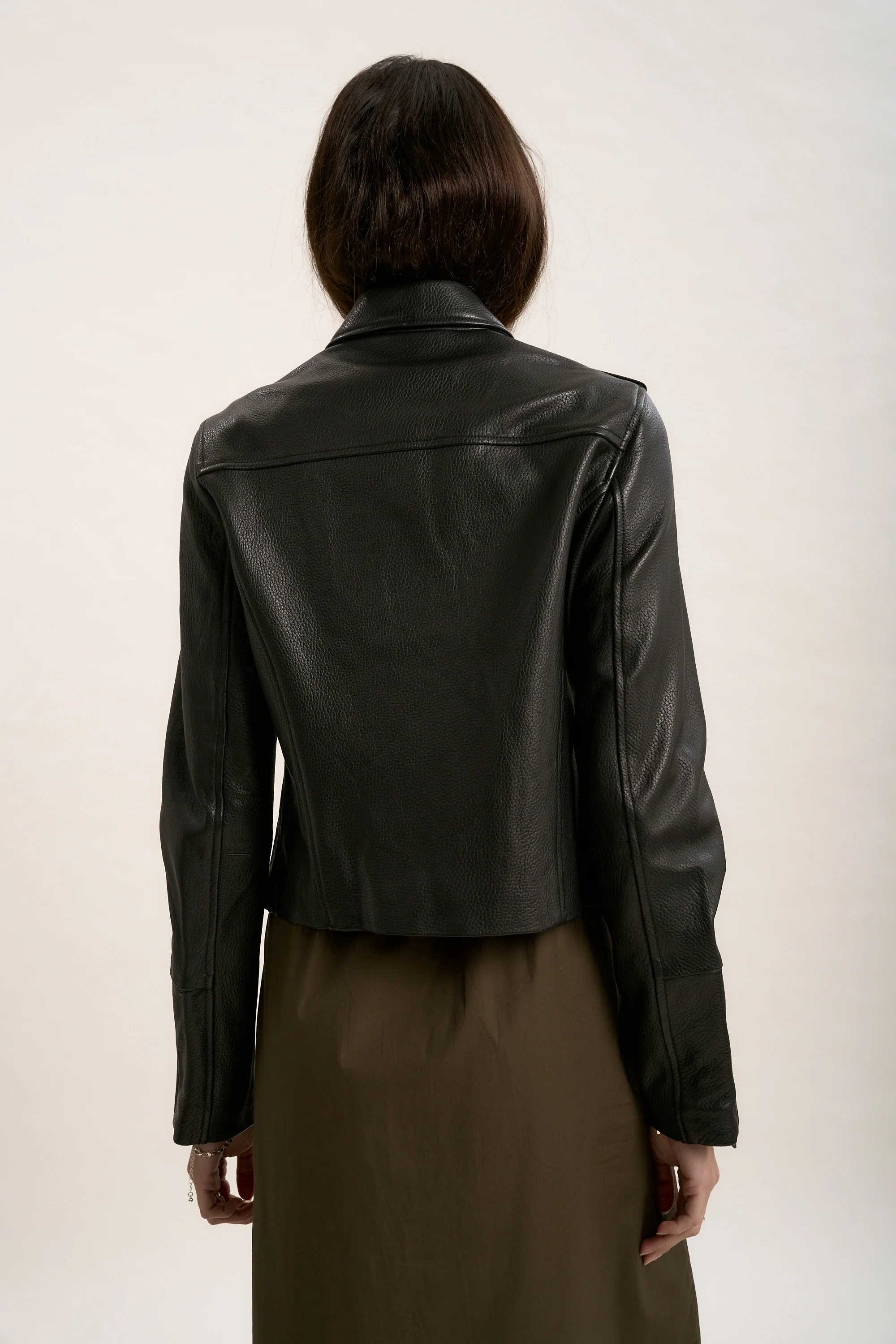 The Perfect Leather Biker Jacket - Image 5