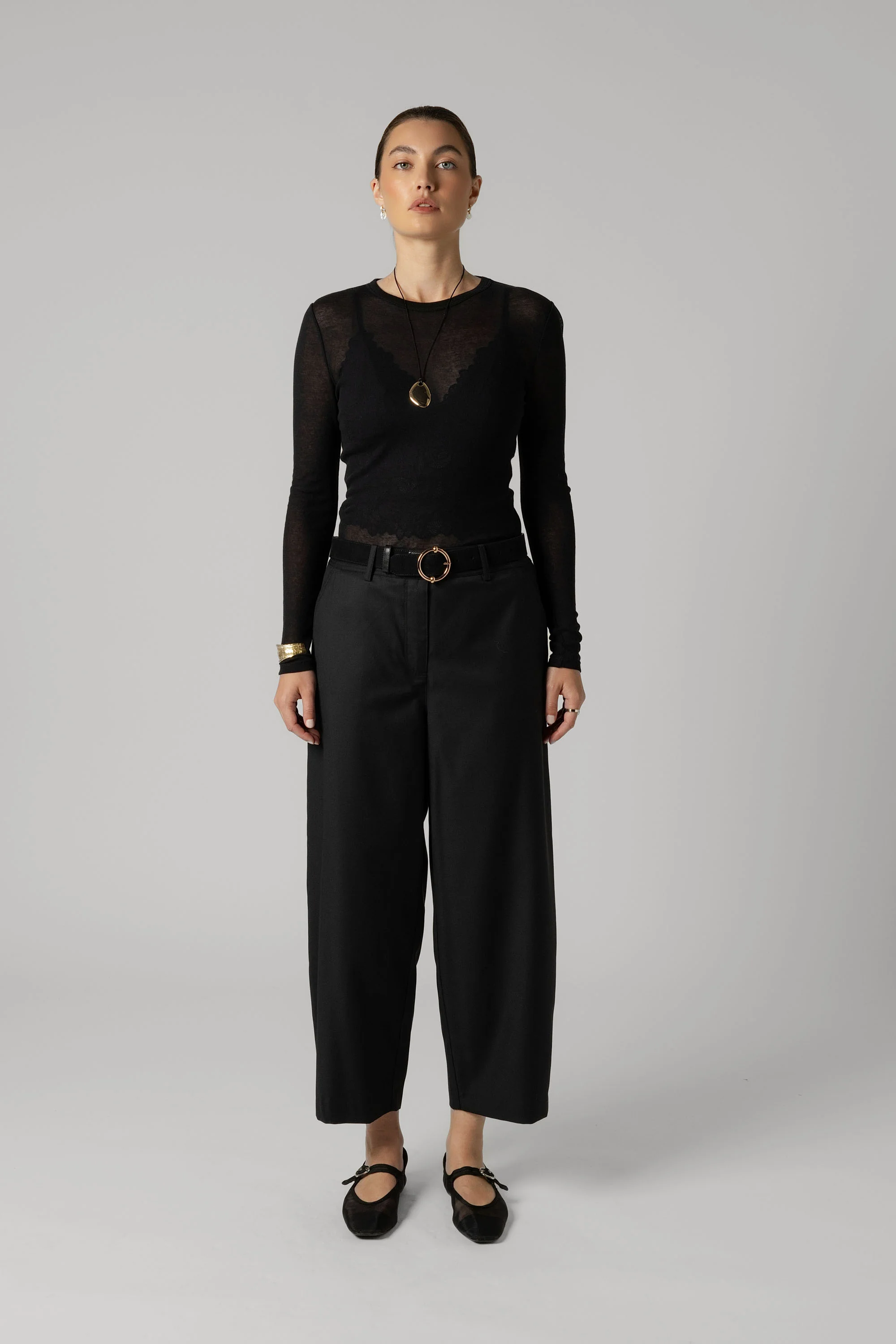 The Sheer Layering Crew Top - Image 5
