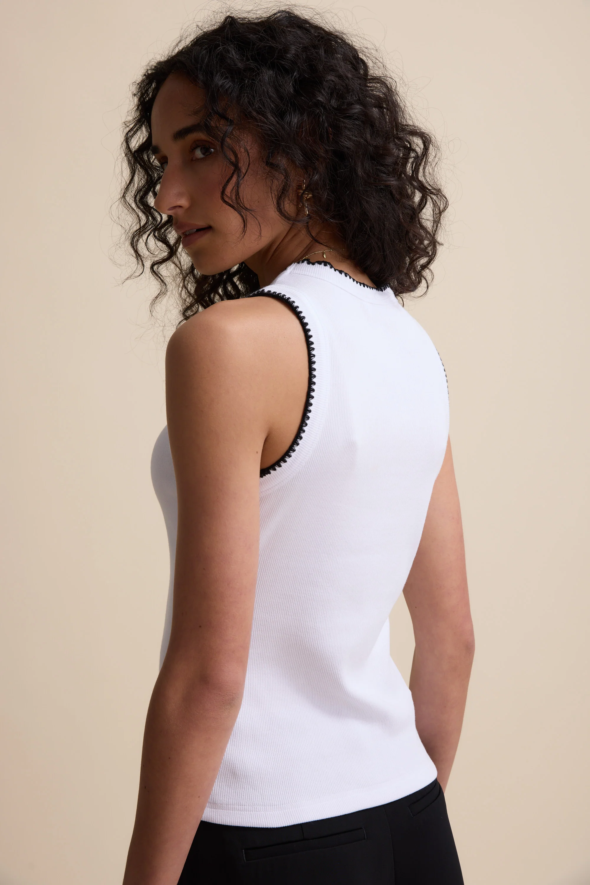 The Stitch Detail Tank - Image 3