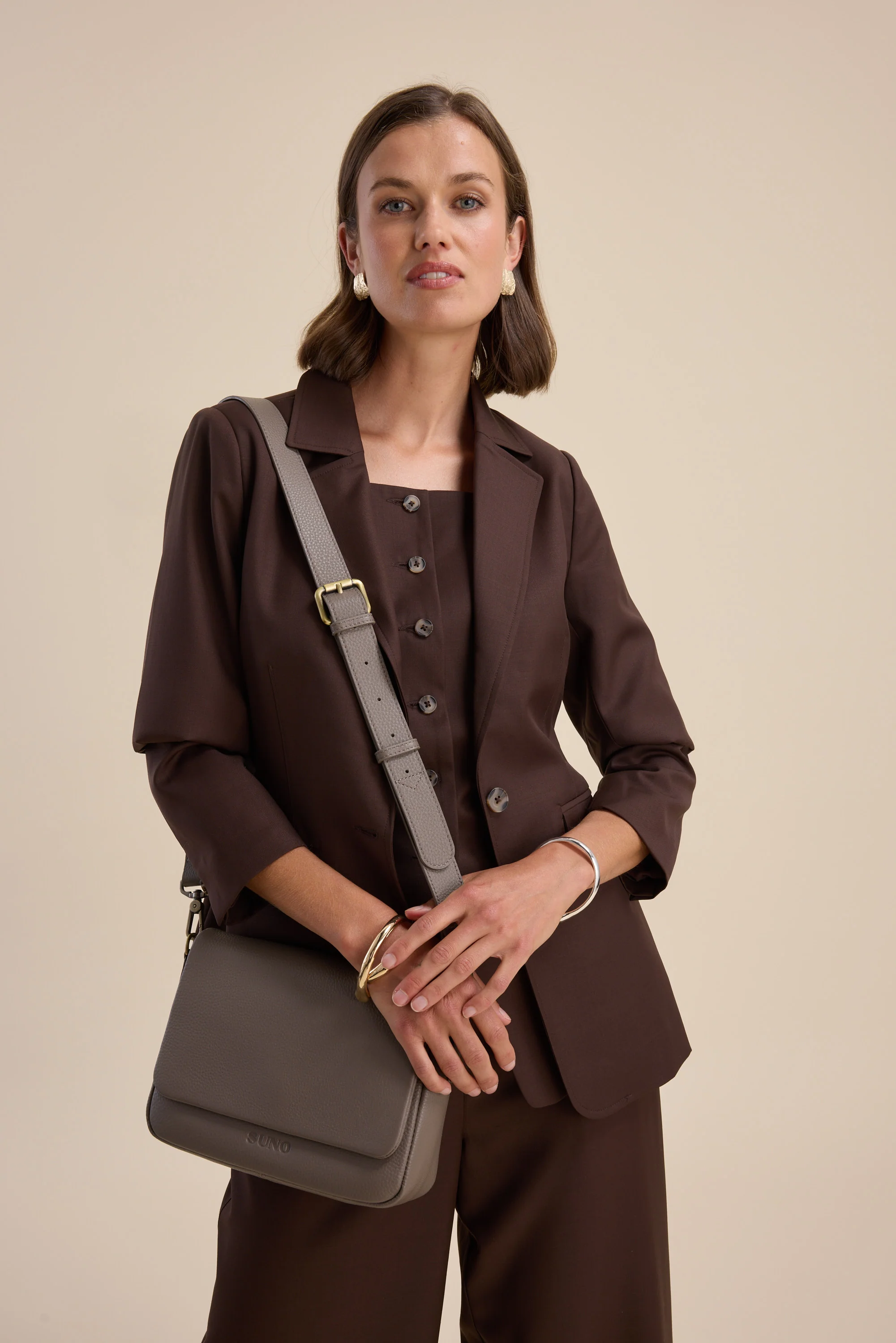 The Tailored Wool Blend Blazer - Image 3