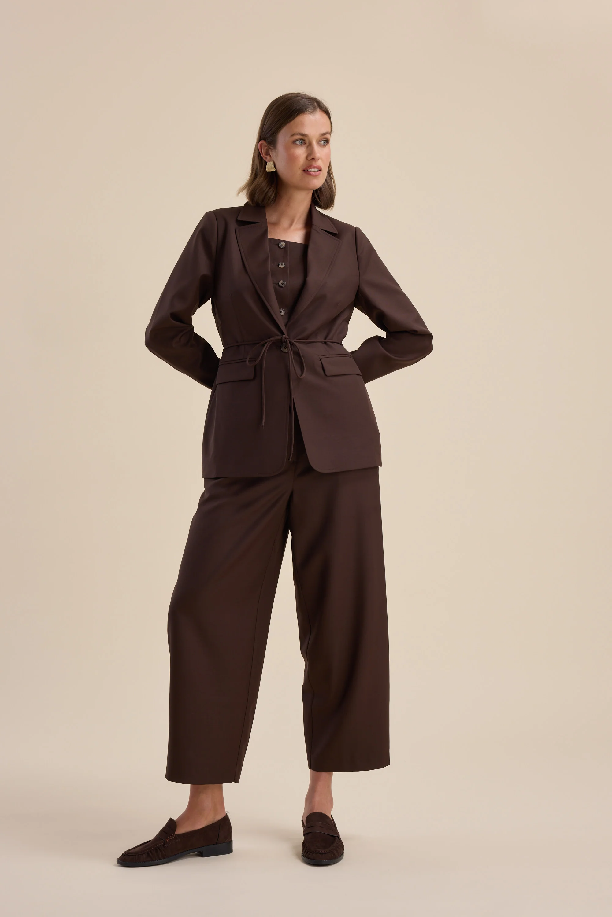 The Tailored Wool Blend Blazer - Image 4