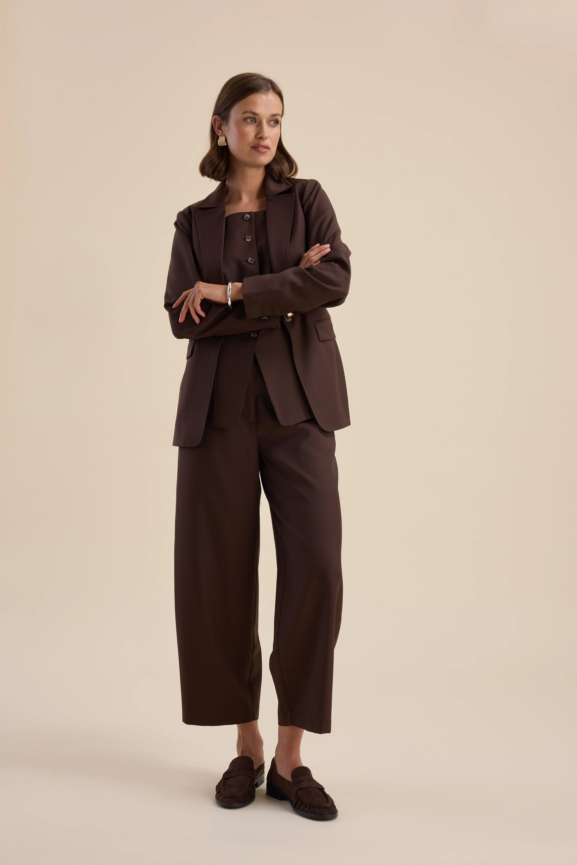 The Tailored Wool Blend Blazer - Image 5