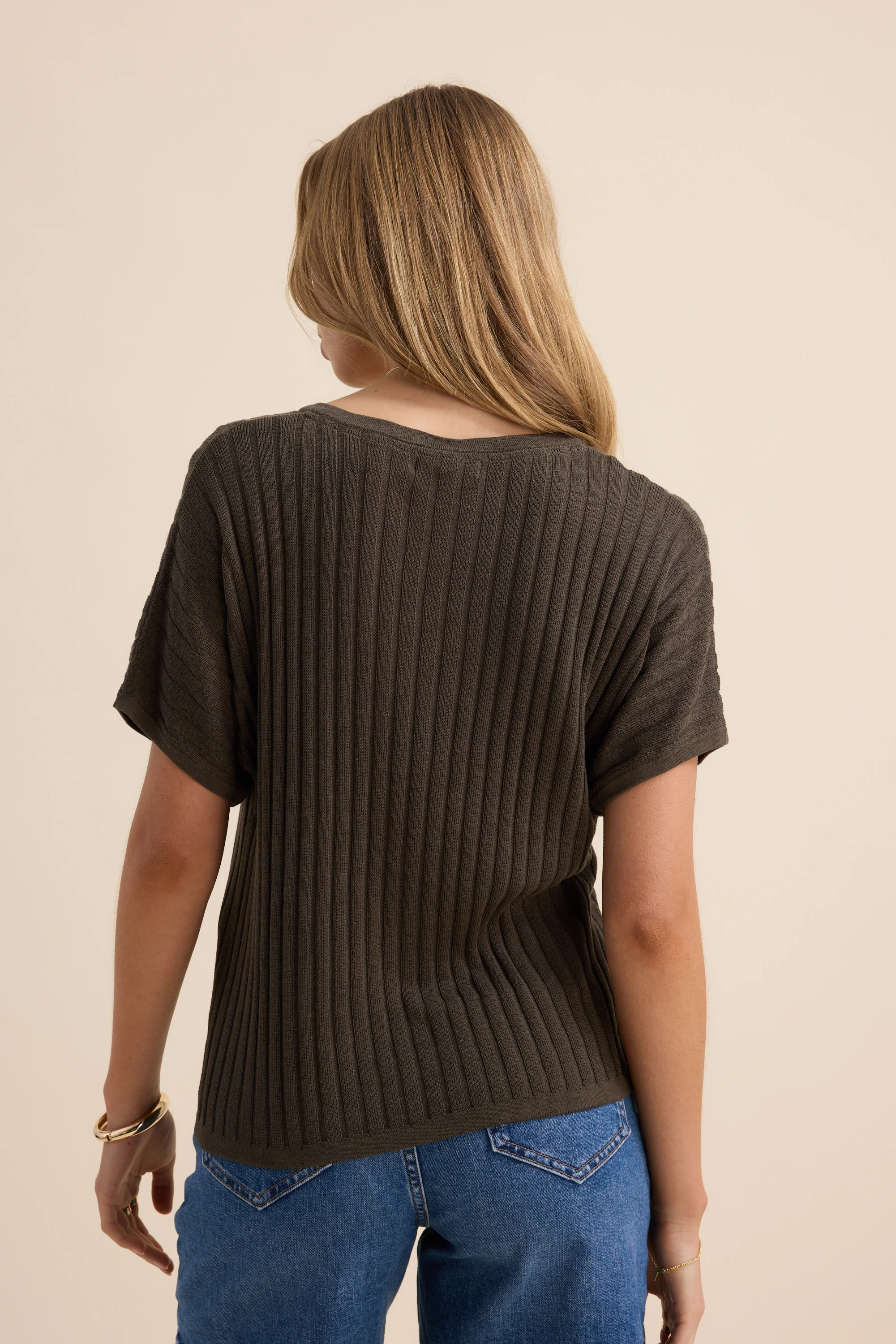 The V Neck Knitted Top - Image 6