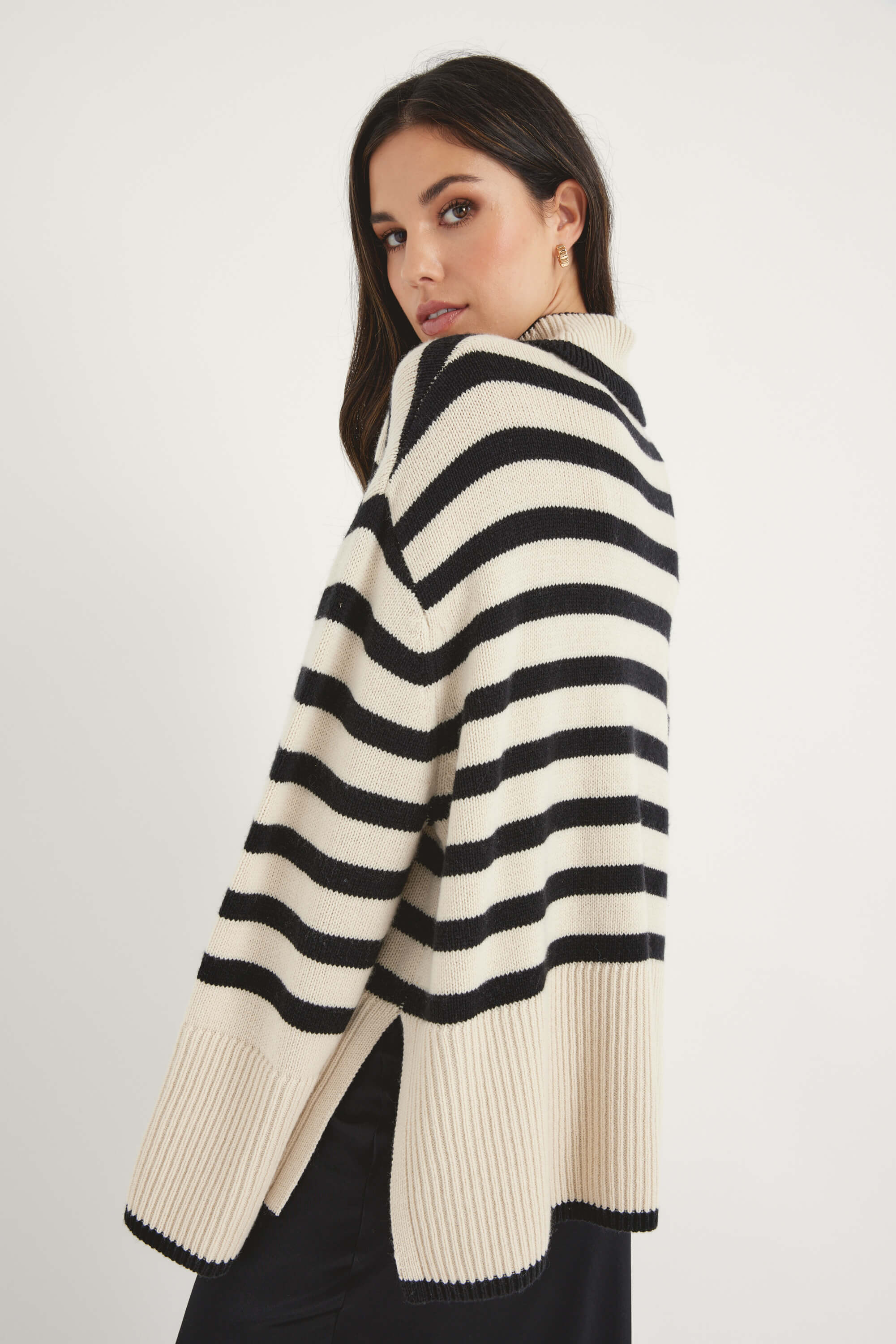 The Wool Blend Striped Sweater - Image 5
