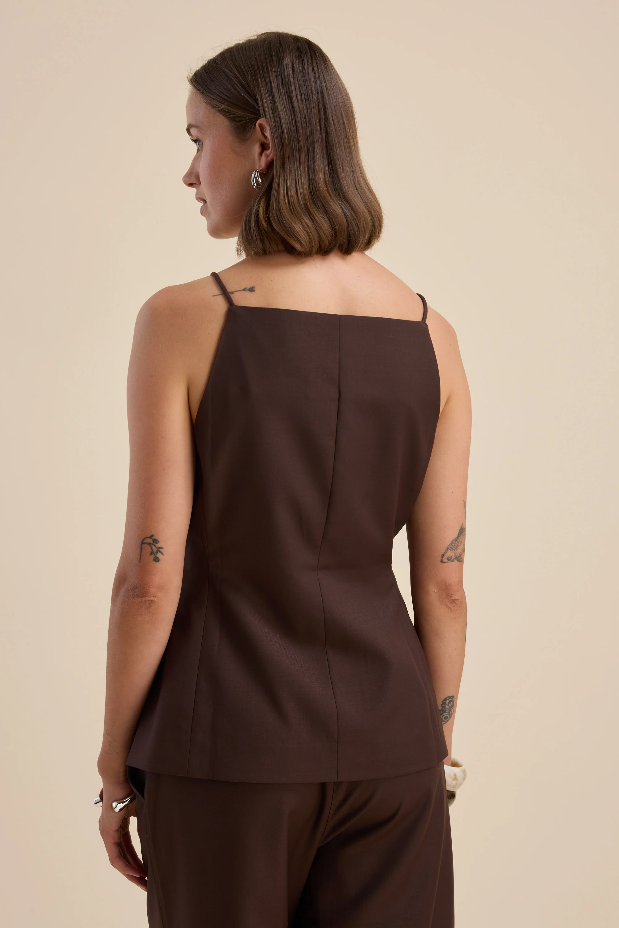 The Wool Blend Vest - Image 7