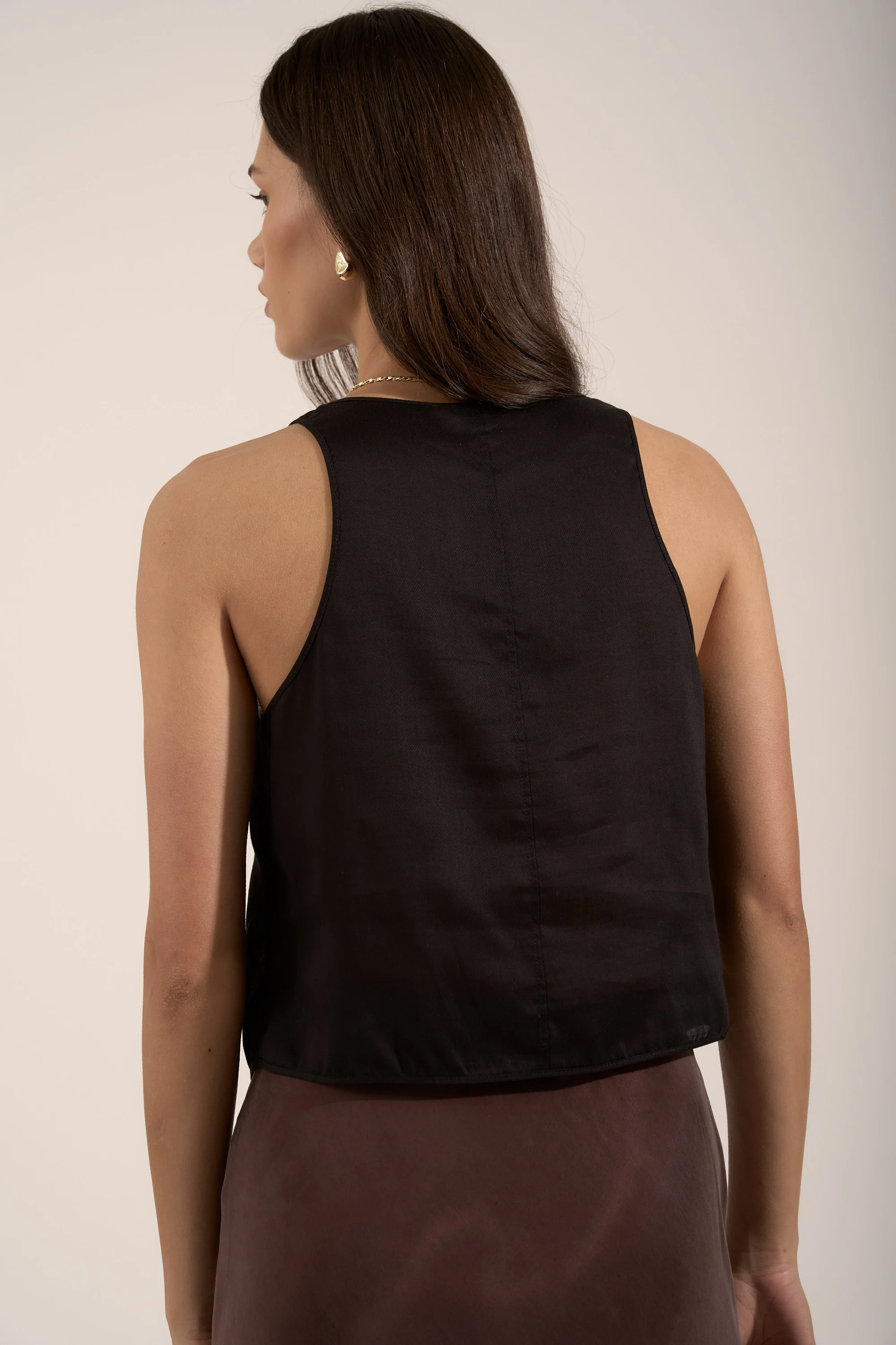 Tia Sheer Vest Top - Image 5
