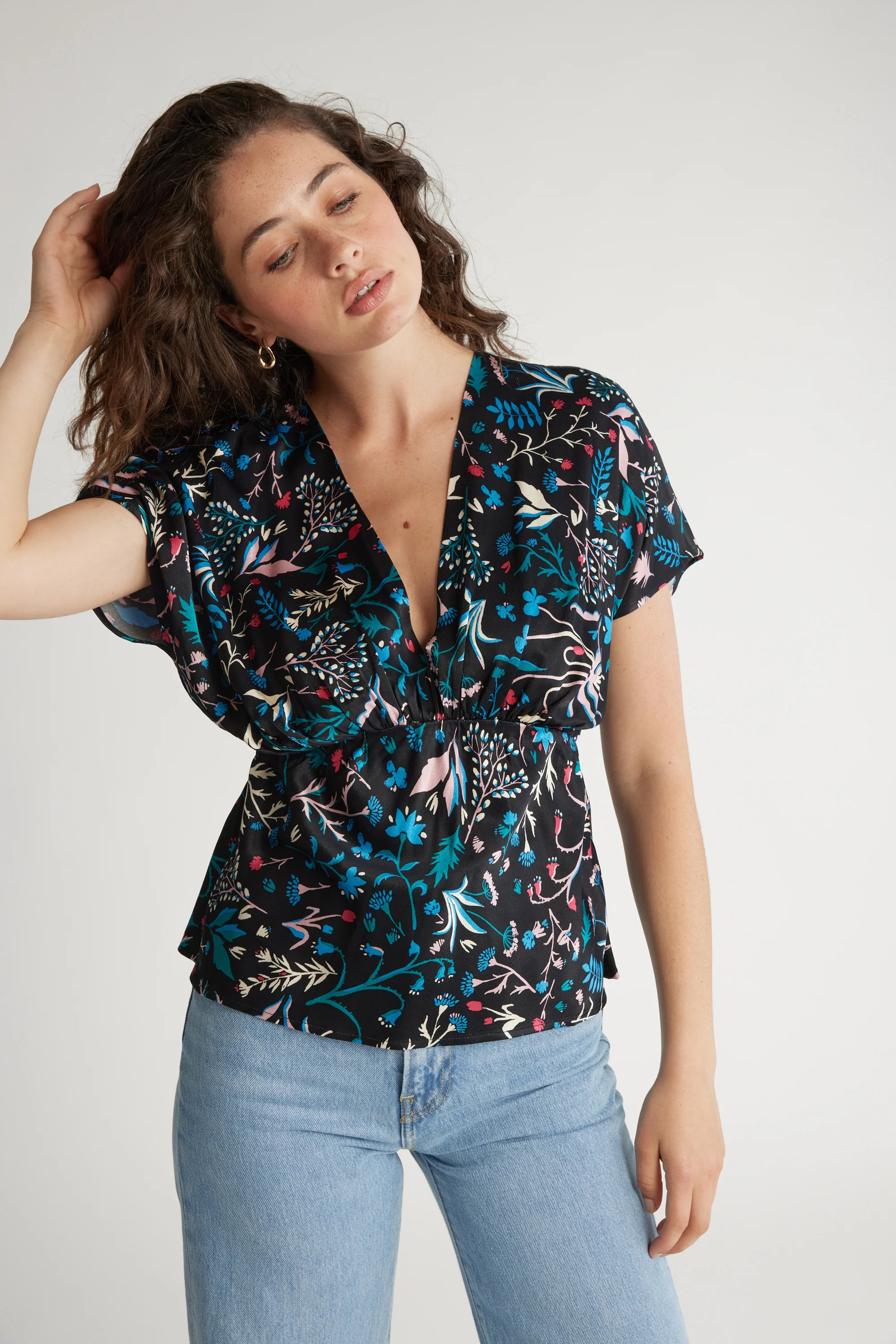 Valentina Bias Cut Top - Image 3