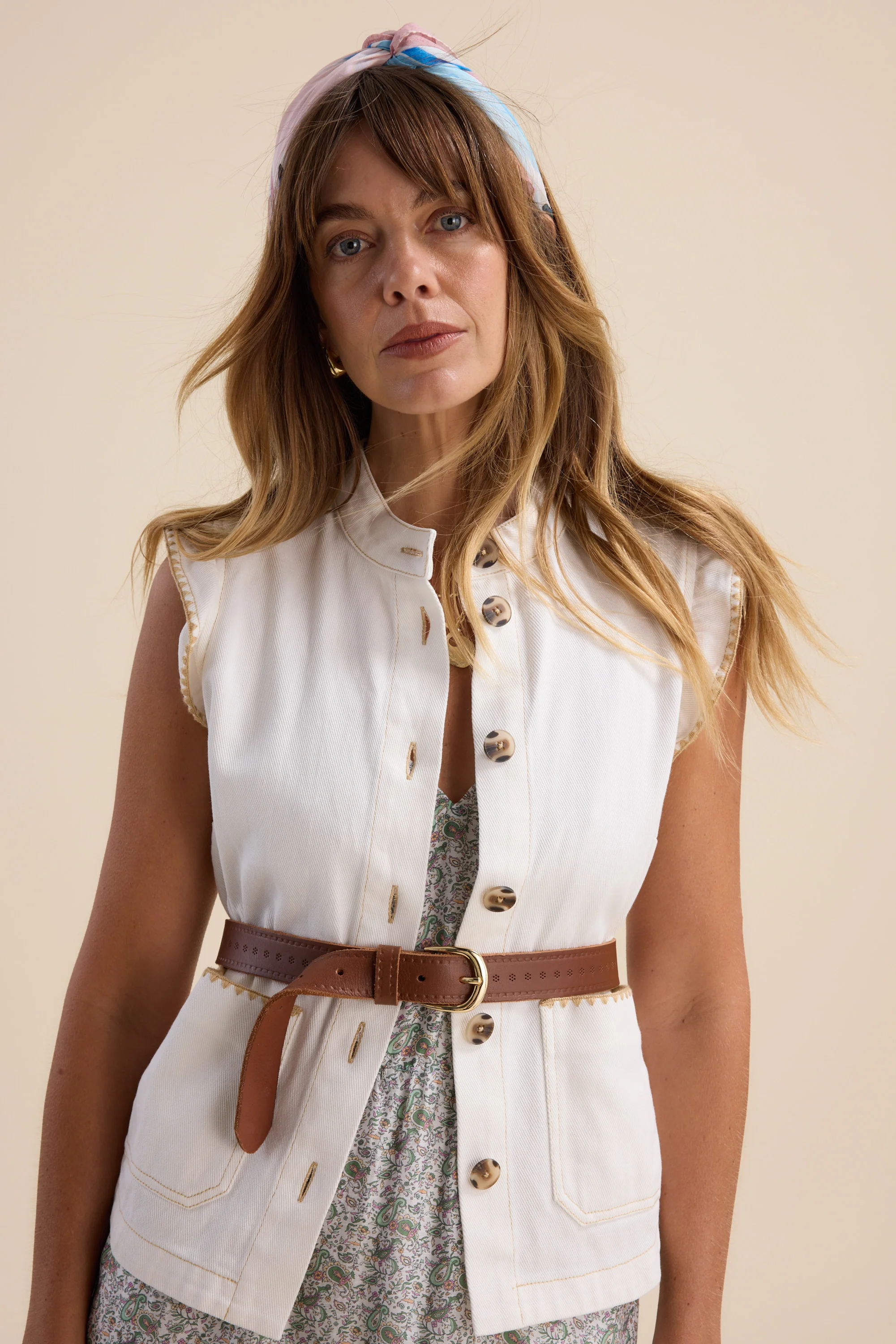 Vivienne Denim Vest - Image 6