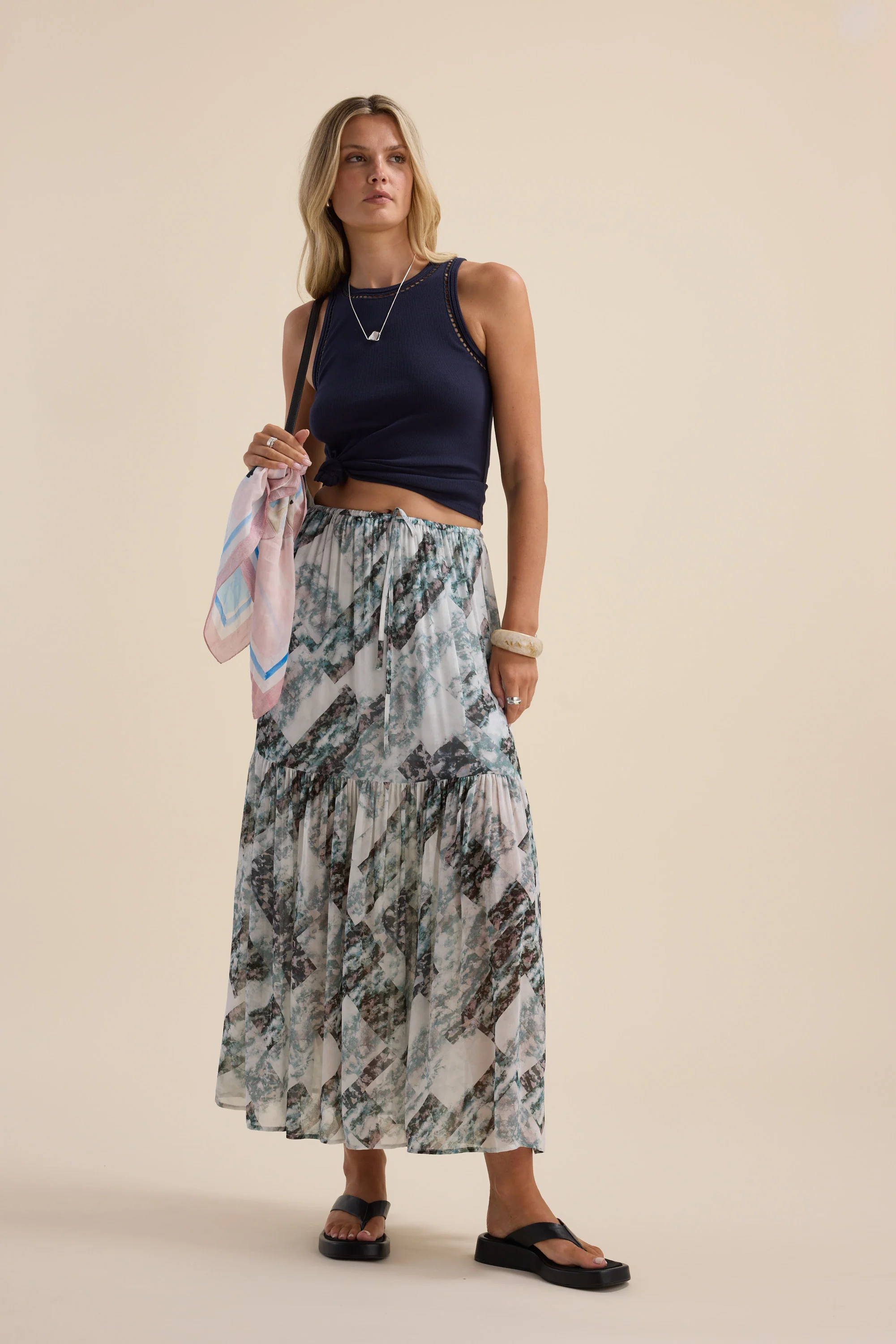 Vivienne Gathered Skirt - Image 2