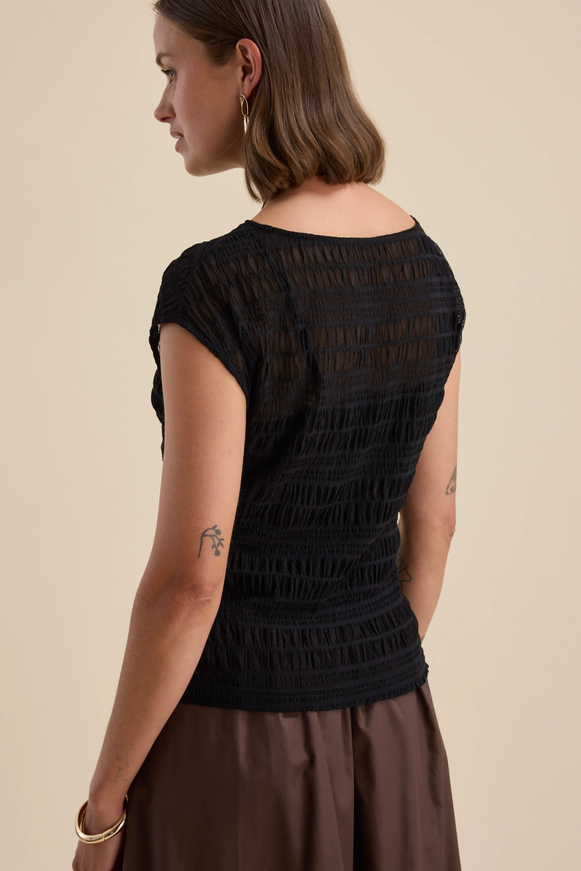 Willow Textured Mesh Tee - Image 6