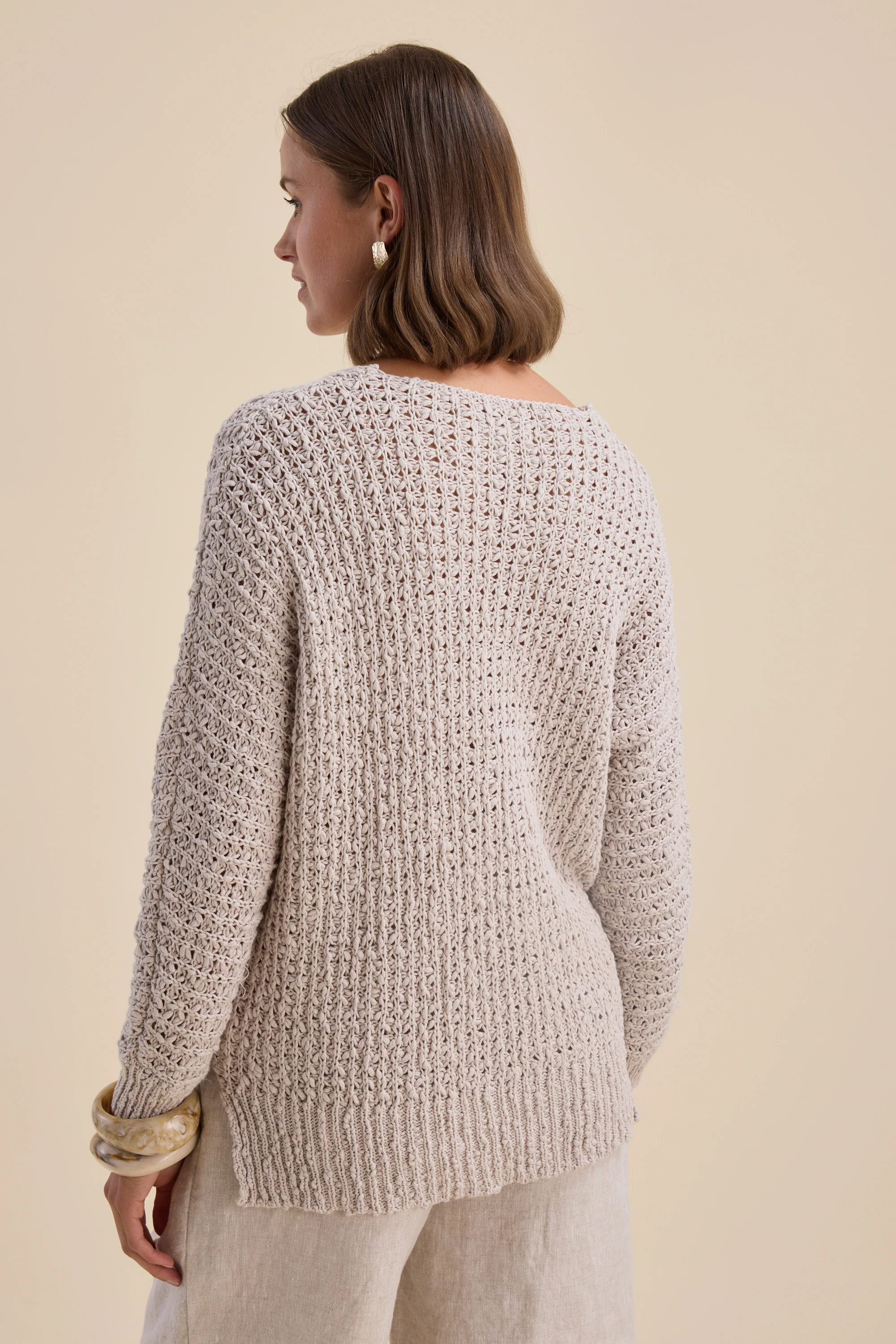 Zuri Knitted V Neck Sweater - Image 7